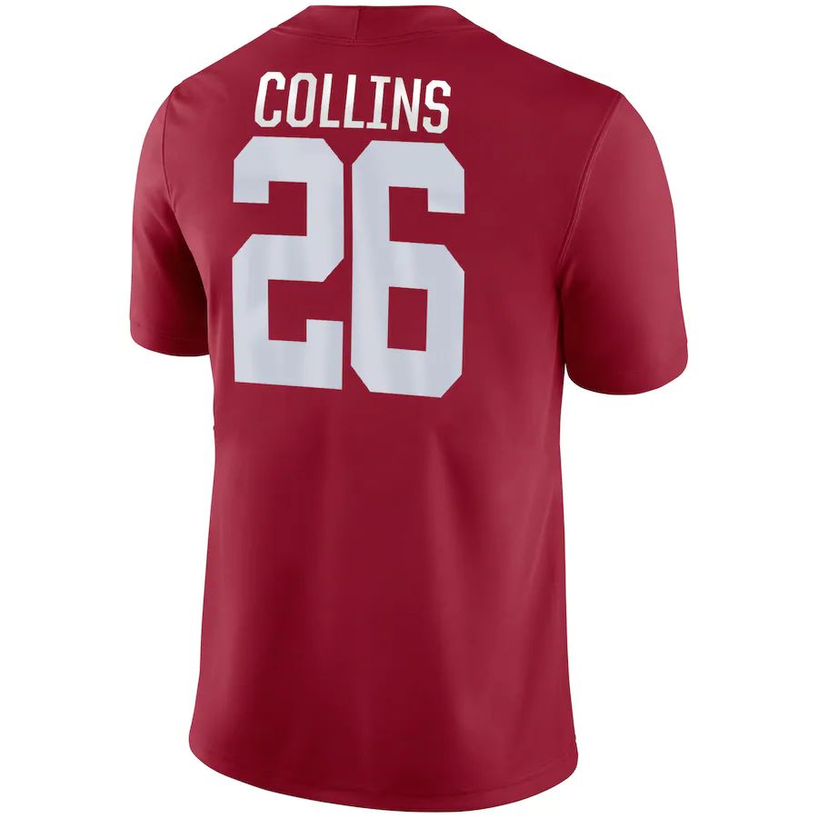 A.Crimson Tide #26 Landon Collins Game Jersey Stitched American College Jerseys - Main View