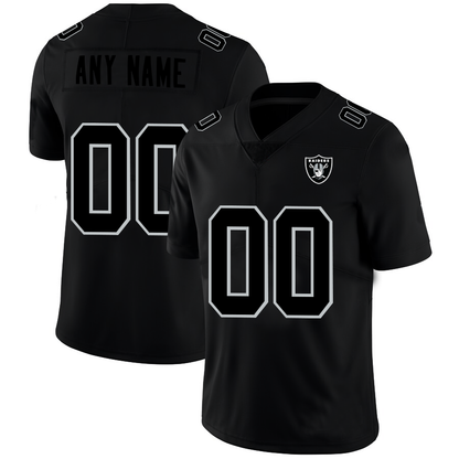 Custom L.Raiders Football Jerseys  Black American Stitched Name And Number Size S to 6XL Christmas Birthday Gift - Main View