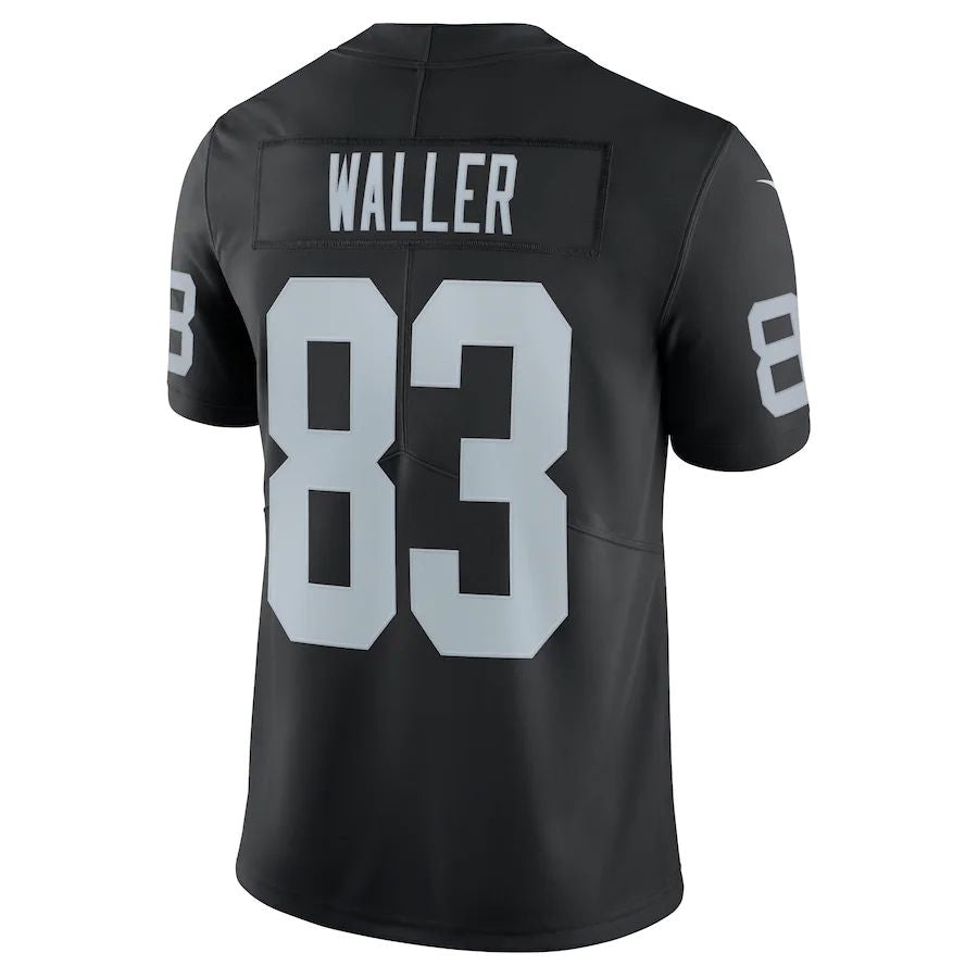 L.Raiders #83 Darren Waller Black Limited Jersey Stitched American Football Jerseys - Main View