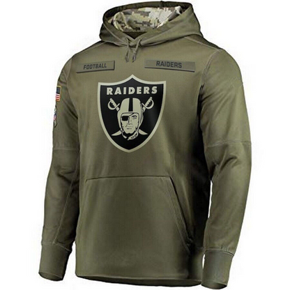 LV.Raiders 2024 Salute To Service Club Pullover Hoodie Cheap sale Birthday and Christmas gifts Stitched American Football Jerseys - Main View
