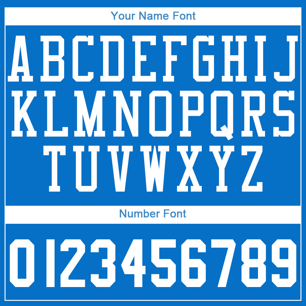 Custom Blue White Round Neck Basketball Uniform Jersey view 5