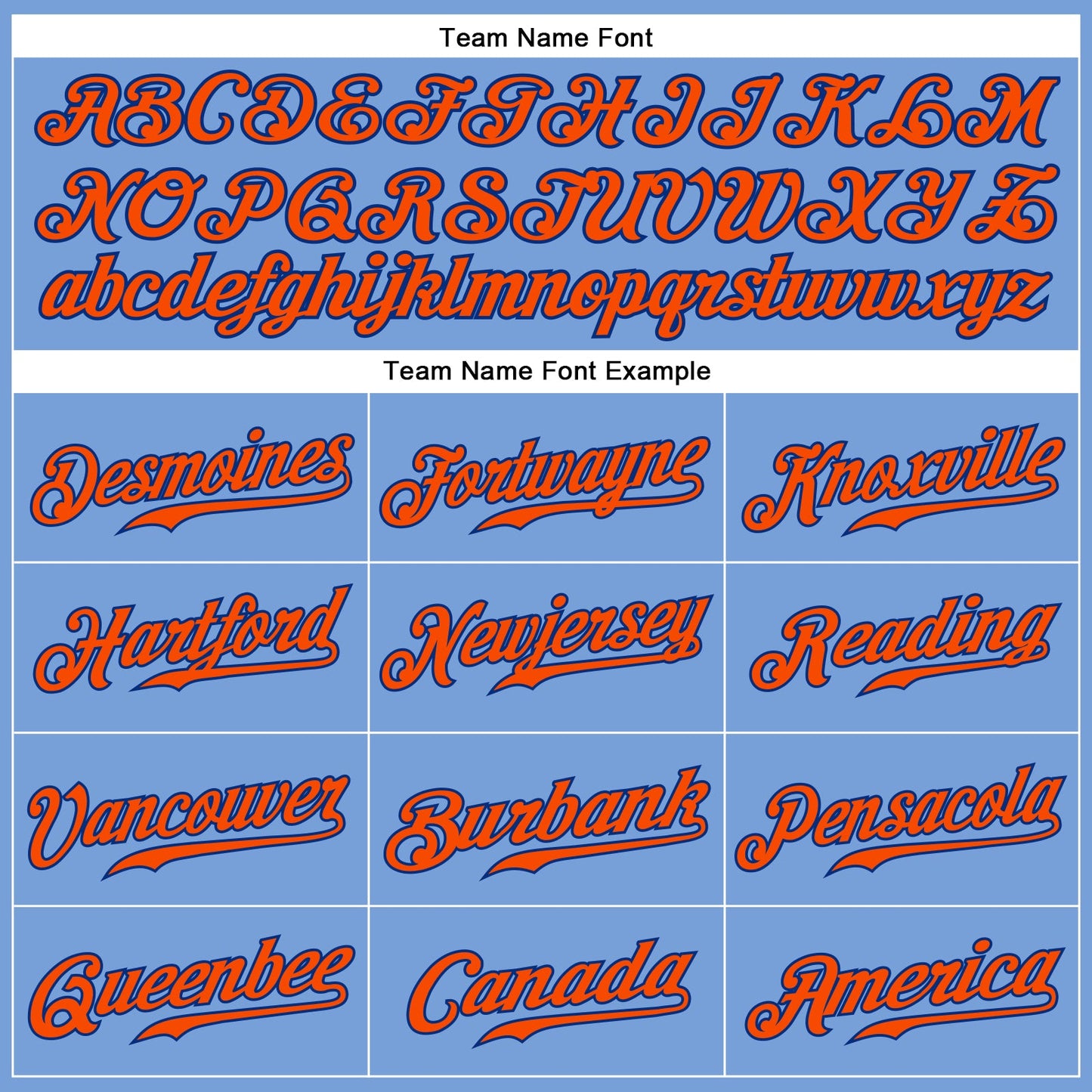 Custom Light Blue Orange-Royal Authentic Sleeveless Baseball Jersey view 3