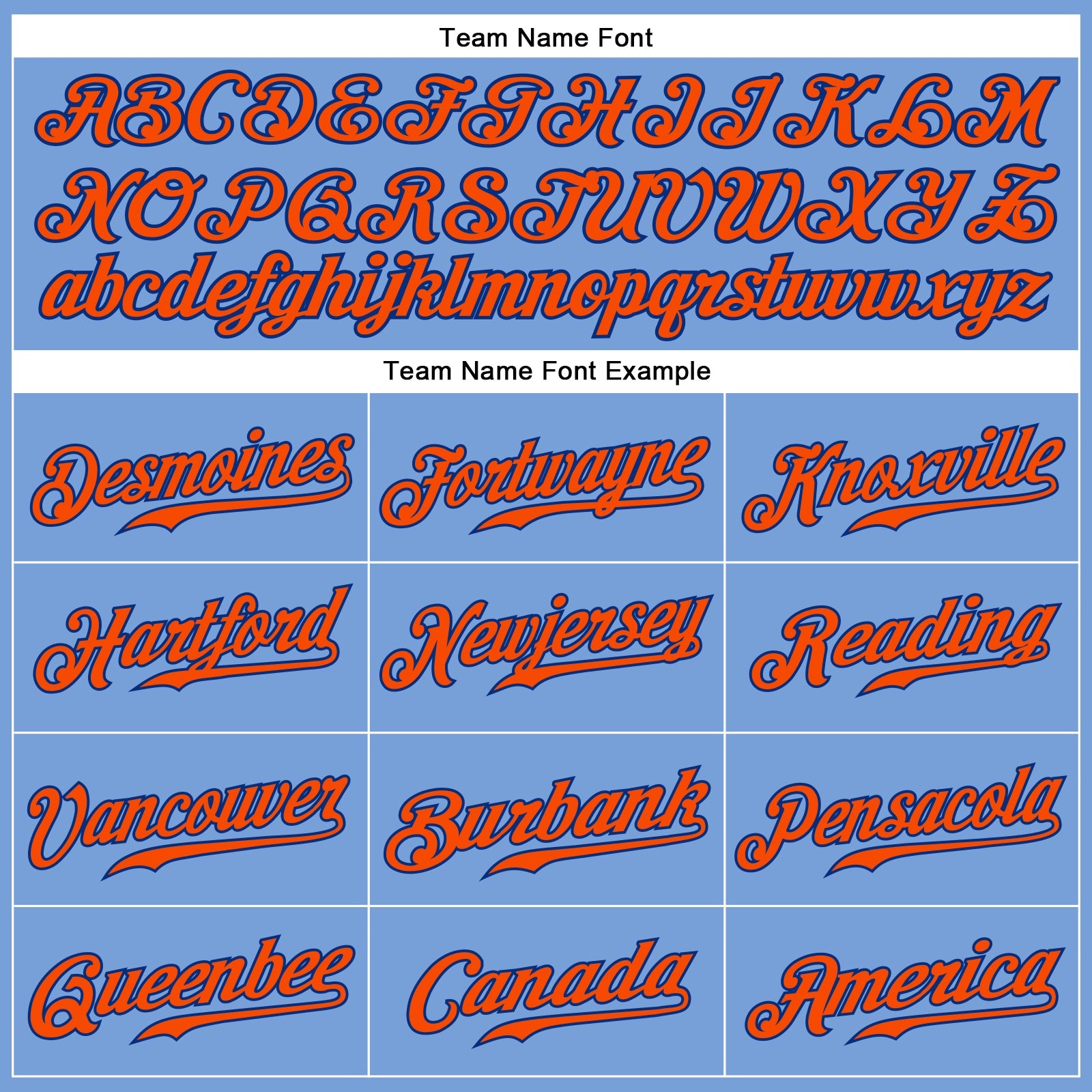 Custom Light Blue Orange-Royal Authentic Sleeveless Baseball Jersey view 3