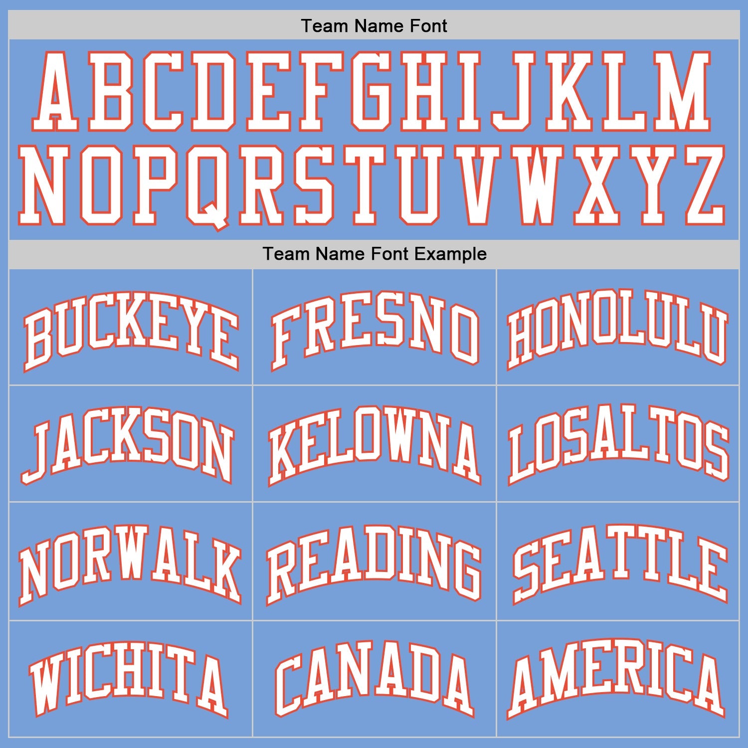 Custom Light Blue White-Orange Authentic Throwback Basketball Jersey view 4