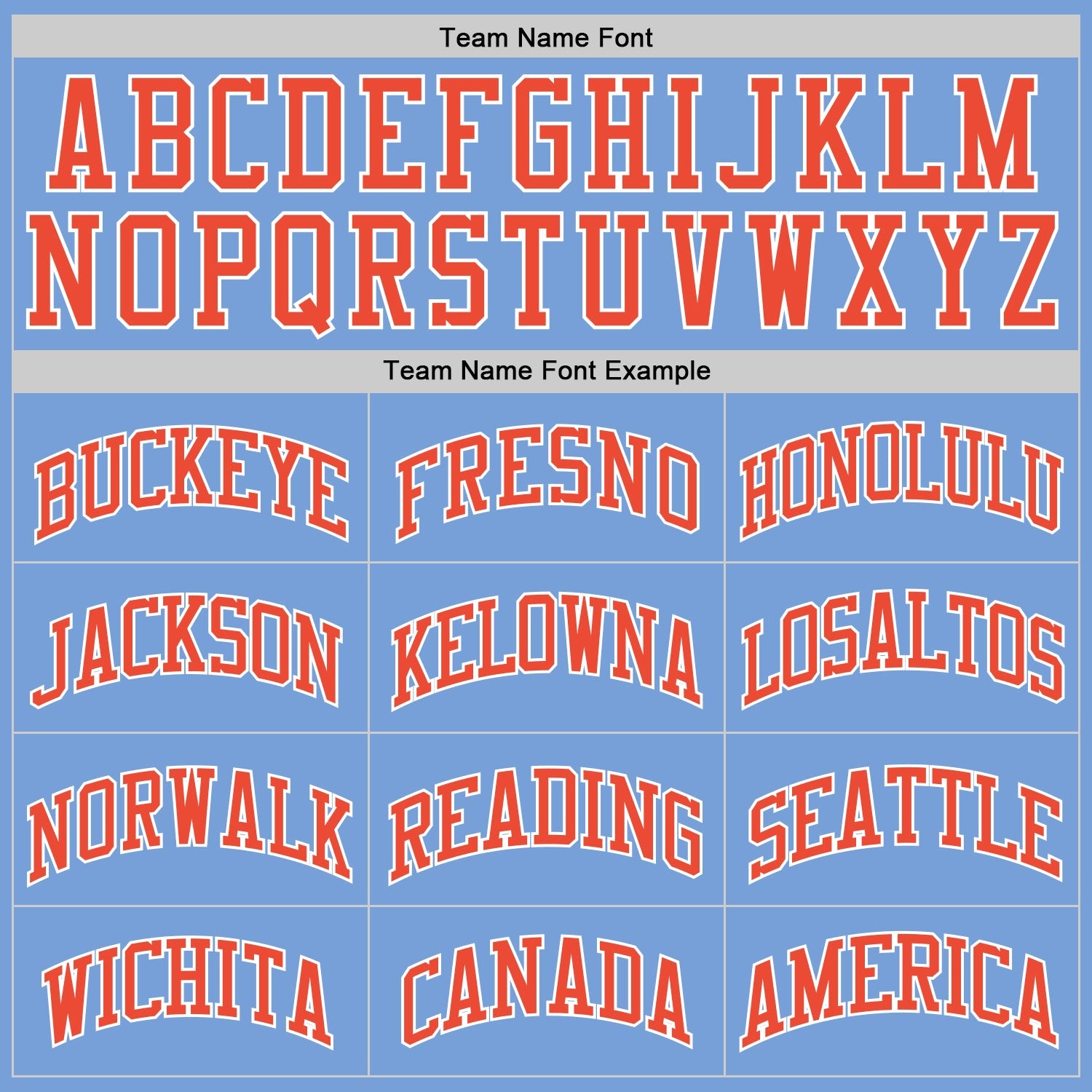 Custom Light Blue Orange-White Authentic Throwback Basketball Jersey view 4