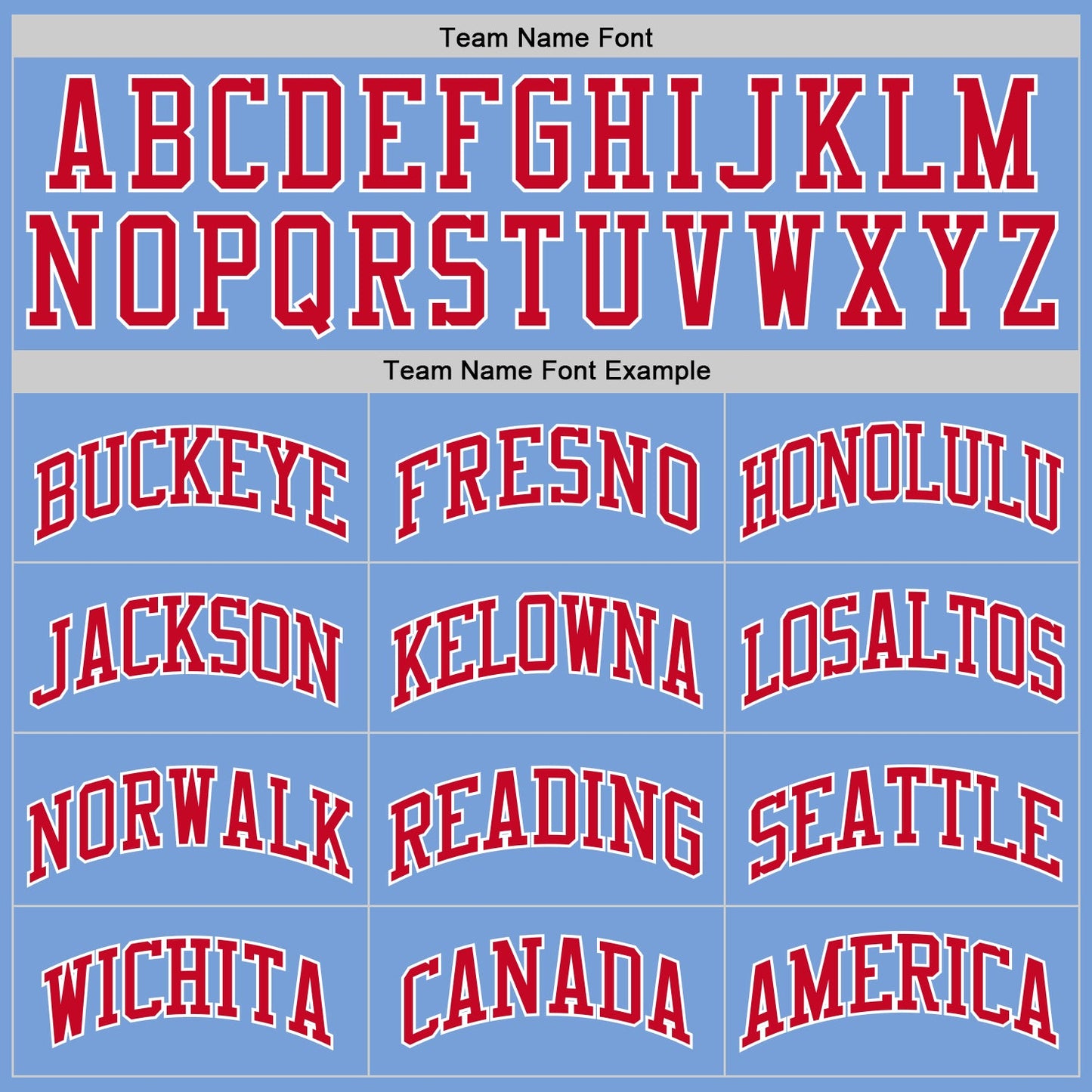 Custom Light Blue Red-White Authentic Throwback Basketball Jersey view 4