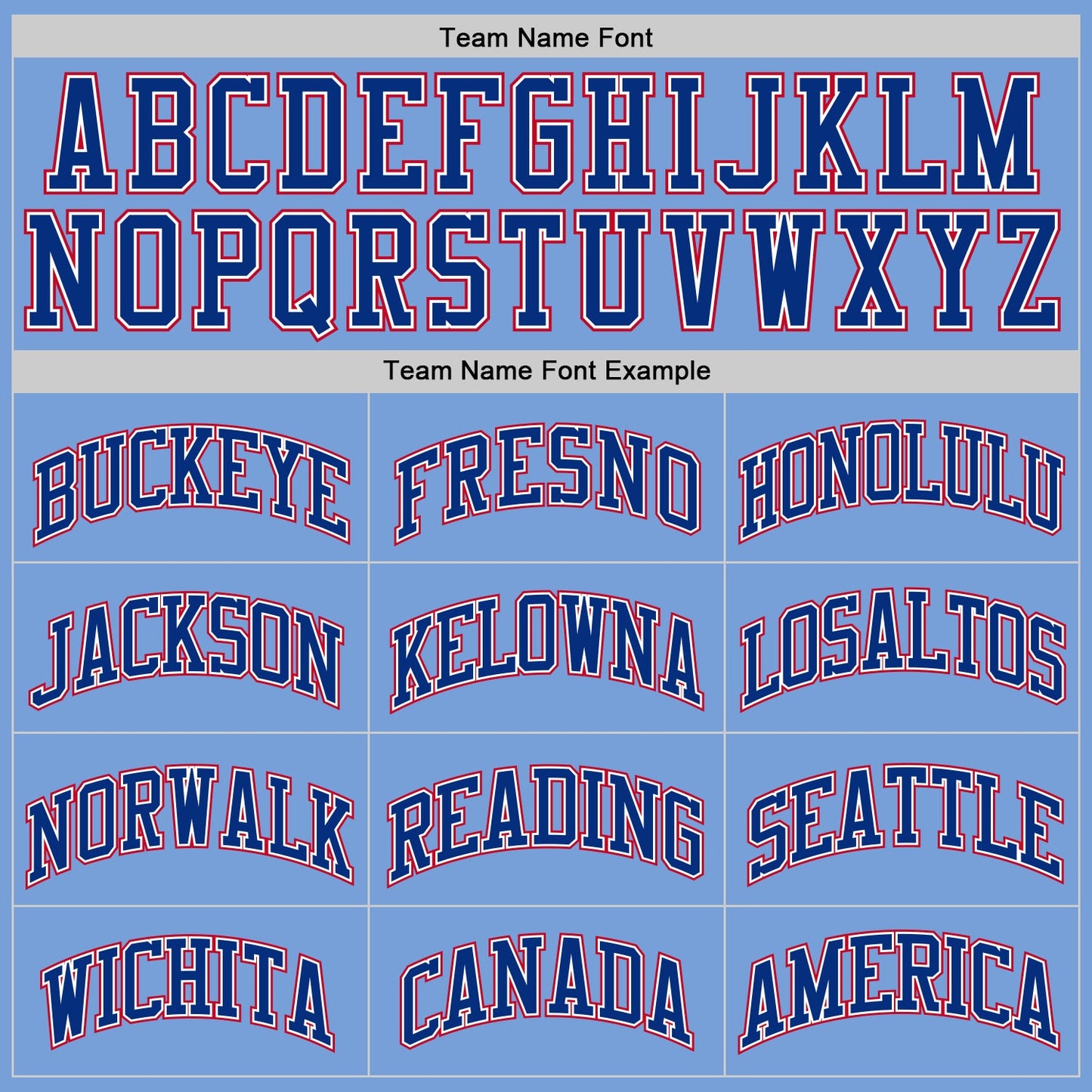Custom Light Blue Royal-Red Authentic Throwback Basketball Jersey view 4