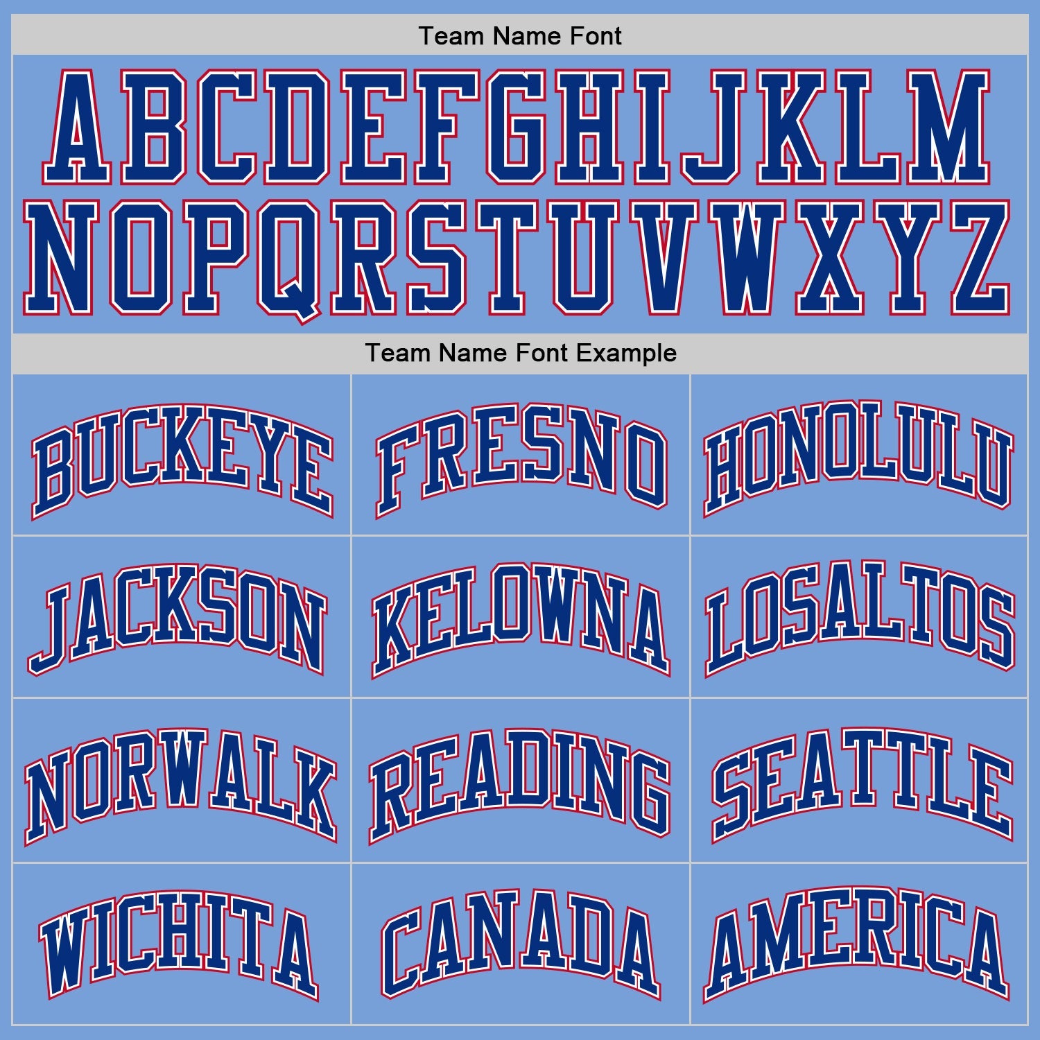 Custom Light Blue Royal-Red Authentic Throwback Basketball Jersey view 4