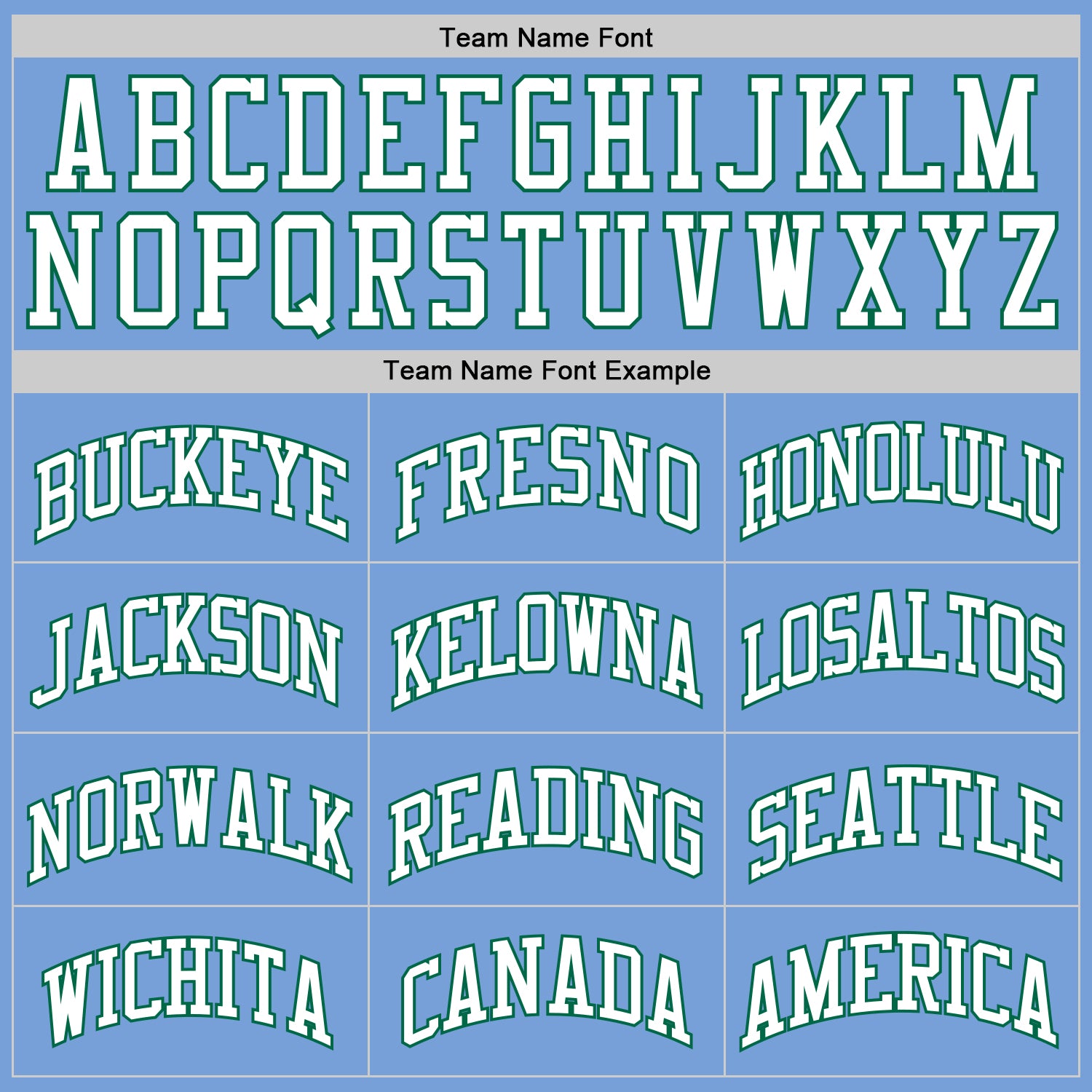 Custom Light Blue White-Kelly Green Authentic Throwback Basketball Jersey view 4