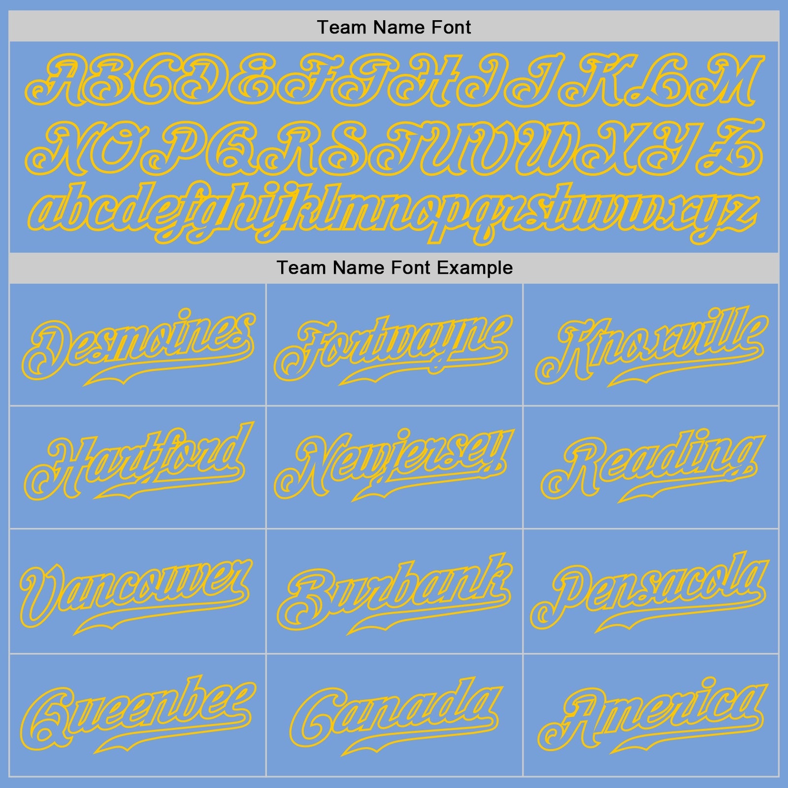 Custom Light Blue Light Blue-Gold Authentic Baseball Jersey view 4