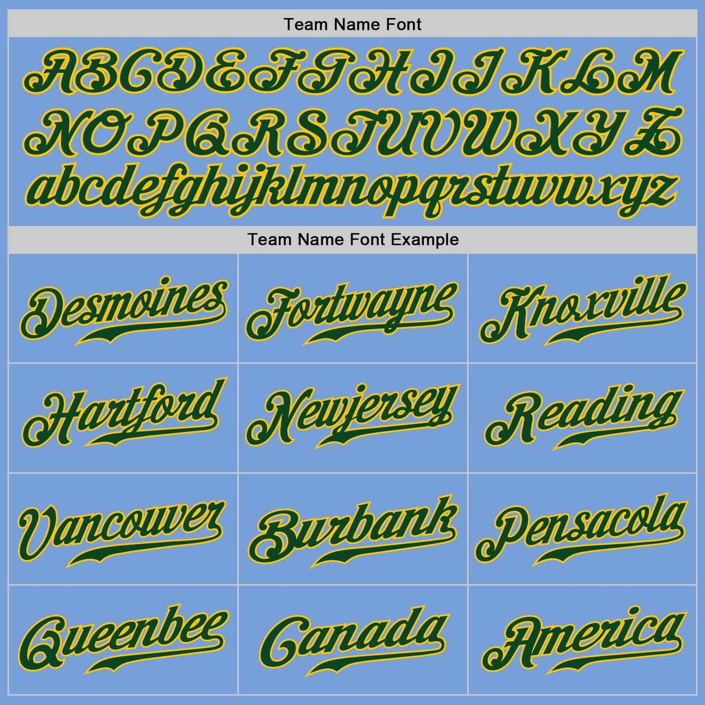 Custom Light Blue Green-Gold Authentic Baseball Jersey view 4