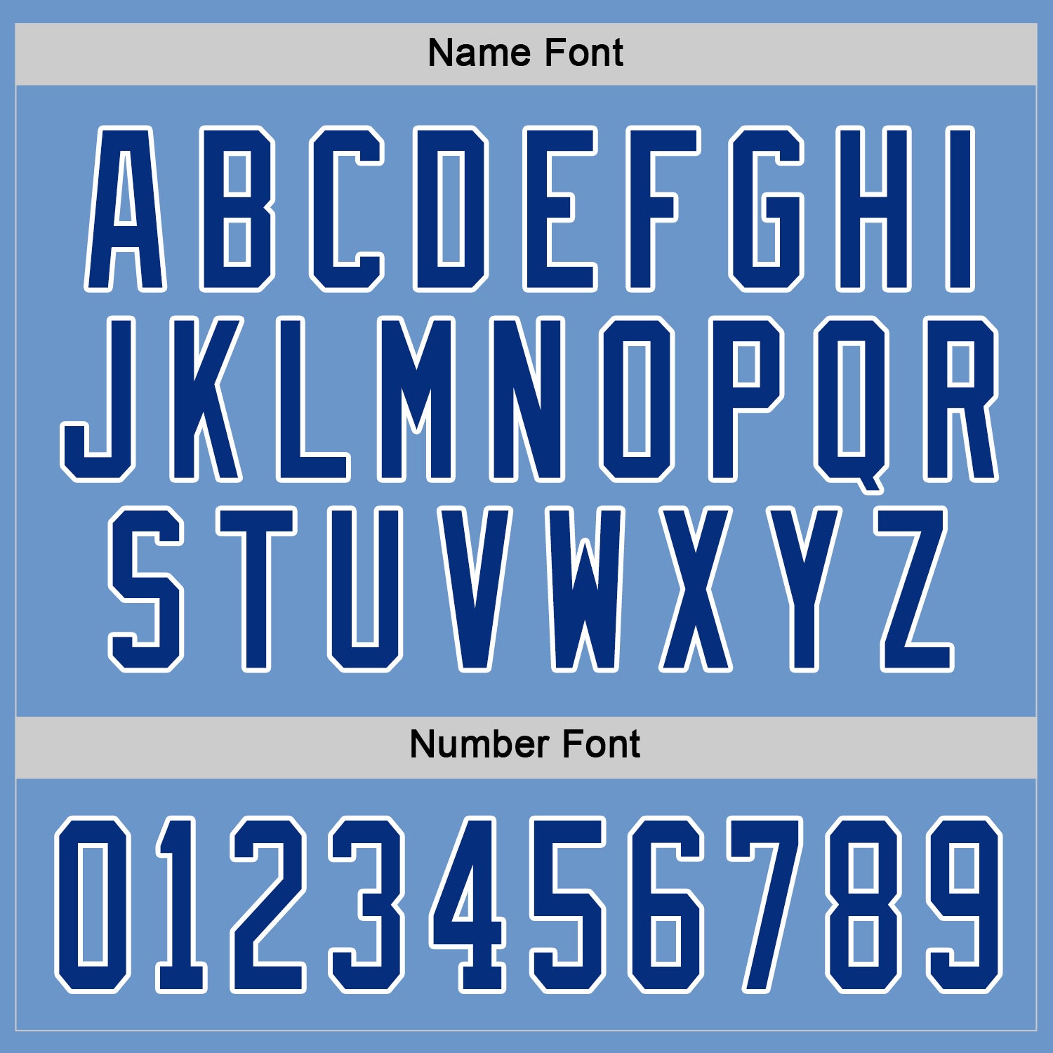Custom Light Blue Royal-White Hockey Jersey view 4