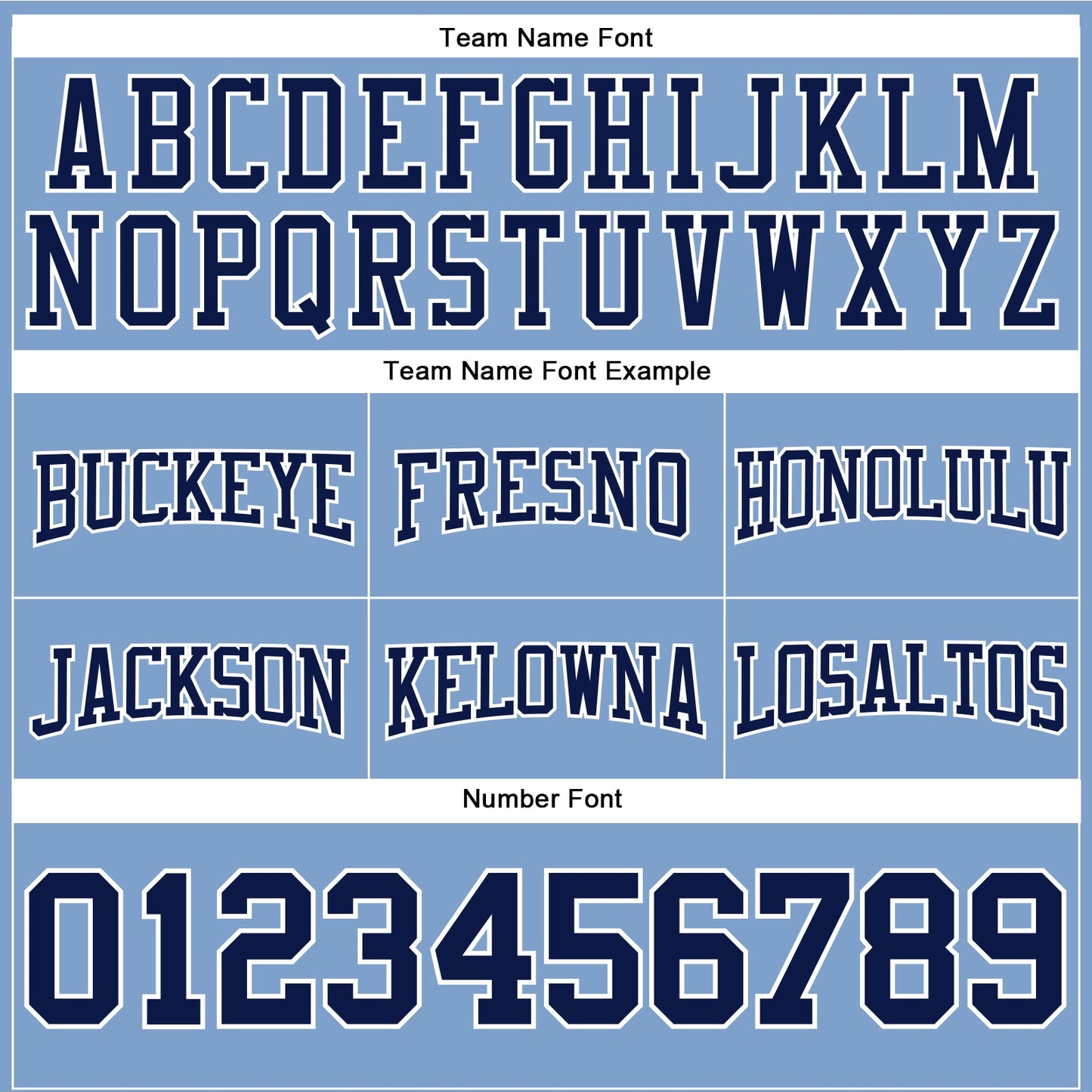 Custom Stitched Light Blue Navy-White Football Pullover Sweatshirt Hoodie view 3