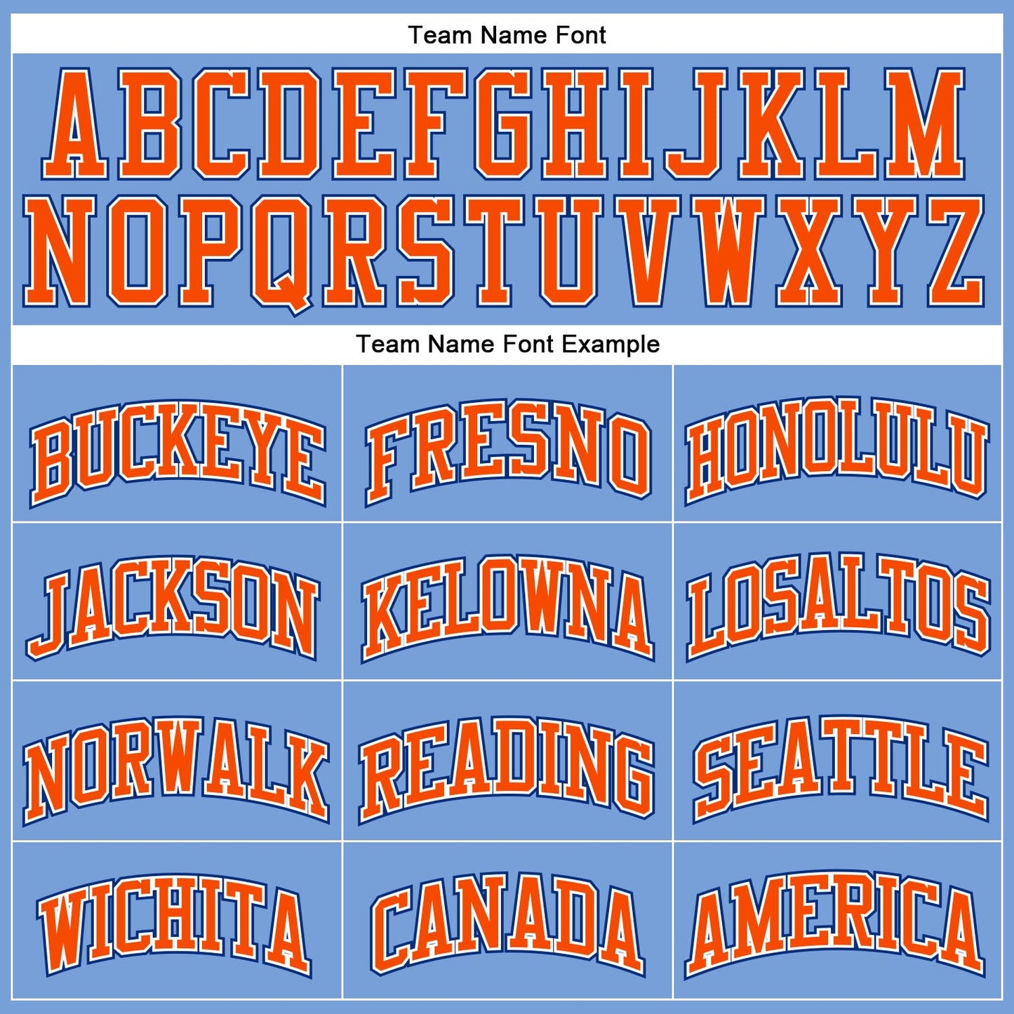 Custom Light Blue Orange-Royal Authentic Throwback Basketball Jersey view 3
