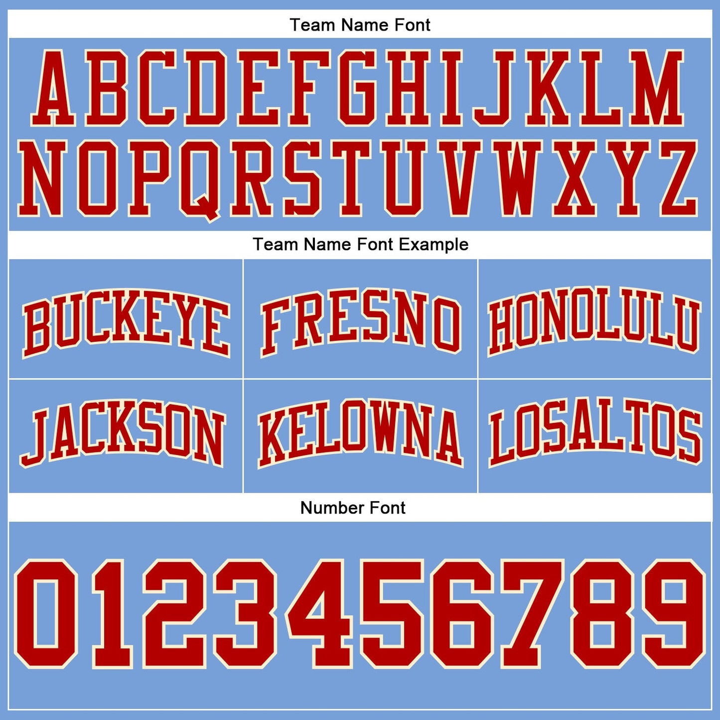 Custom Light Blue Red-Cream Authentic Throwback Basketball Shorts view 3