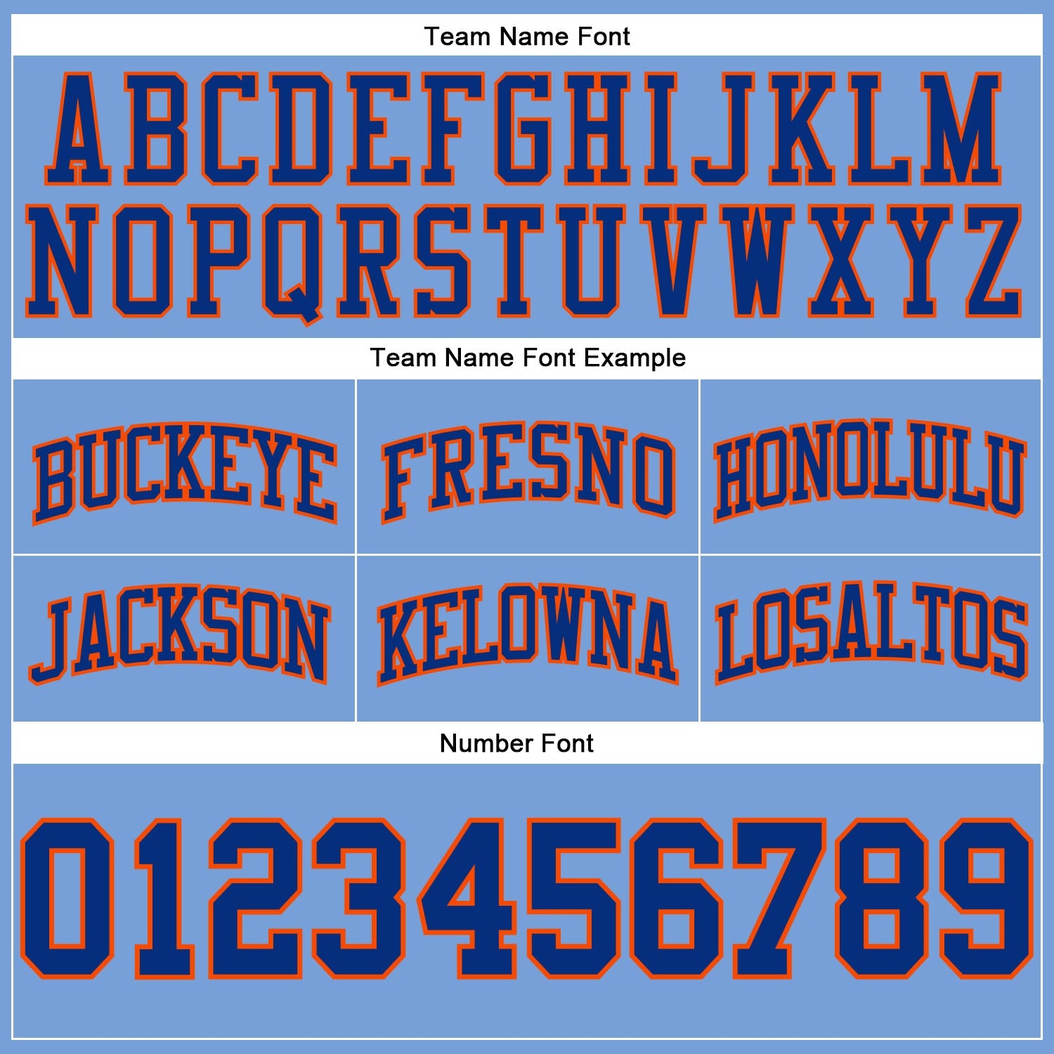 Custom Light Blue Royal-Orange Authentic Throwback Basketball Shorts view 3
