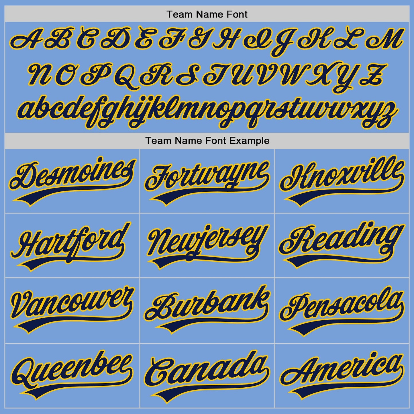 Custom Light Blue Gold-Navy Authentic Baseball Jersey view 4