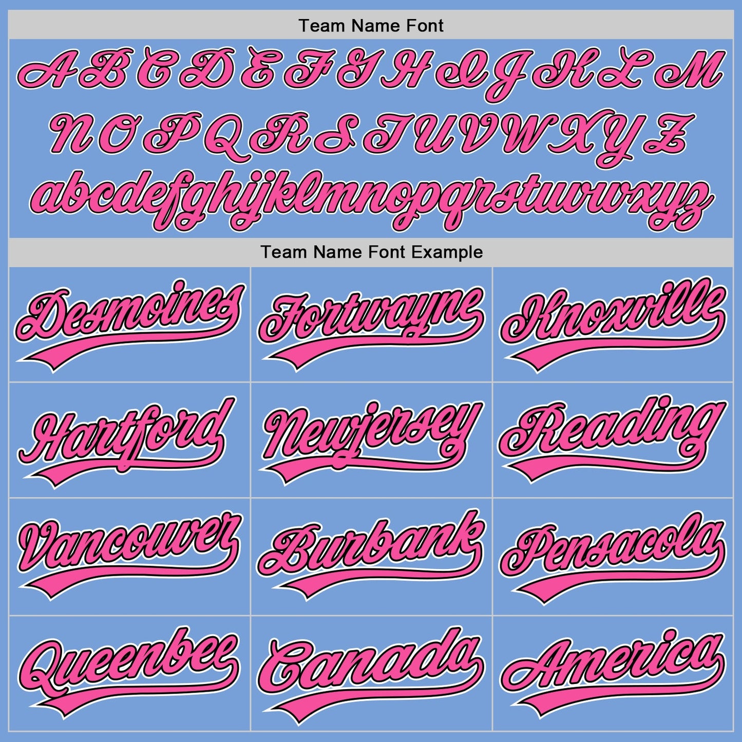Custom Light Blue Pink-Black Authentic Baseball Jersey view 4