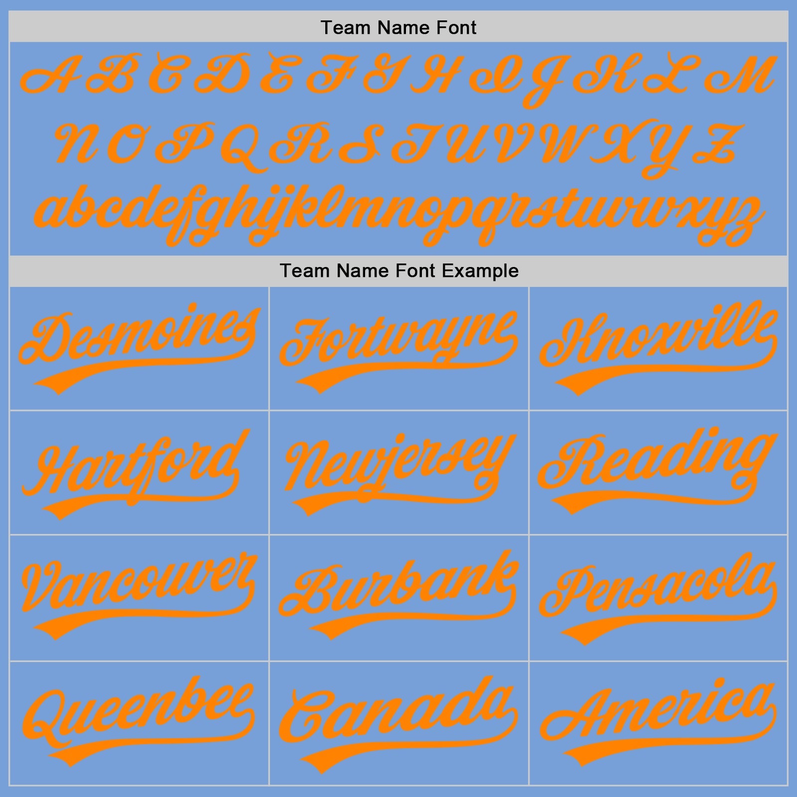 Custom Light Blue Bay Orange Authentic Baseball Jersey view 4