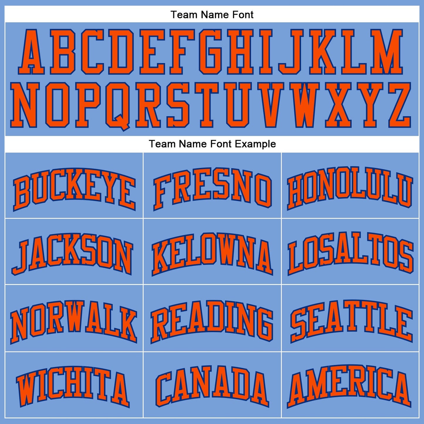 Custom Light Blue Orange-Royal Authentic Throwback Basketball Jersey view 3
