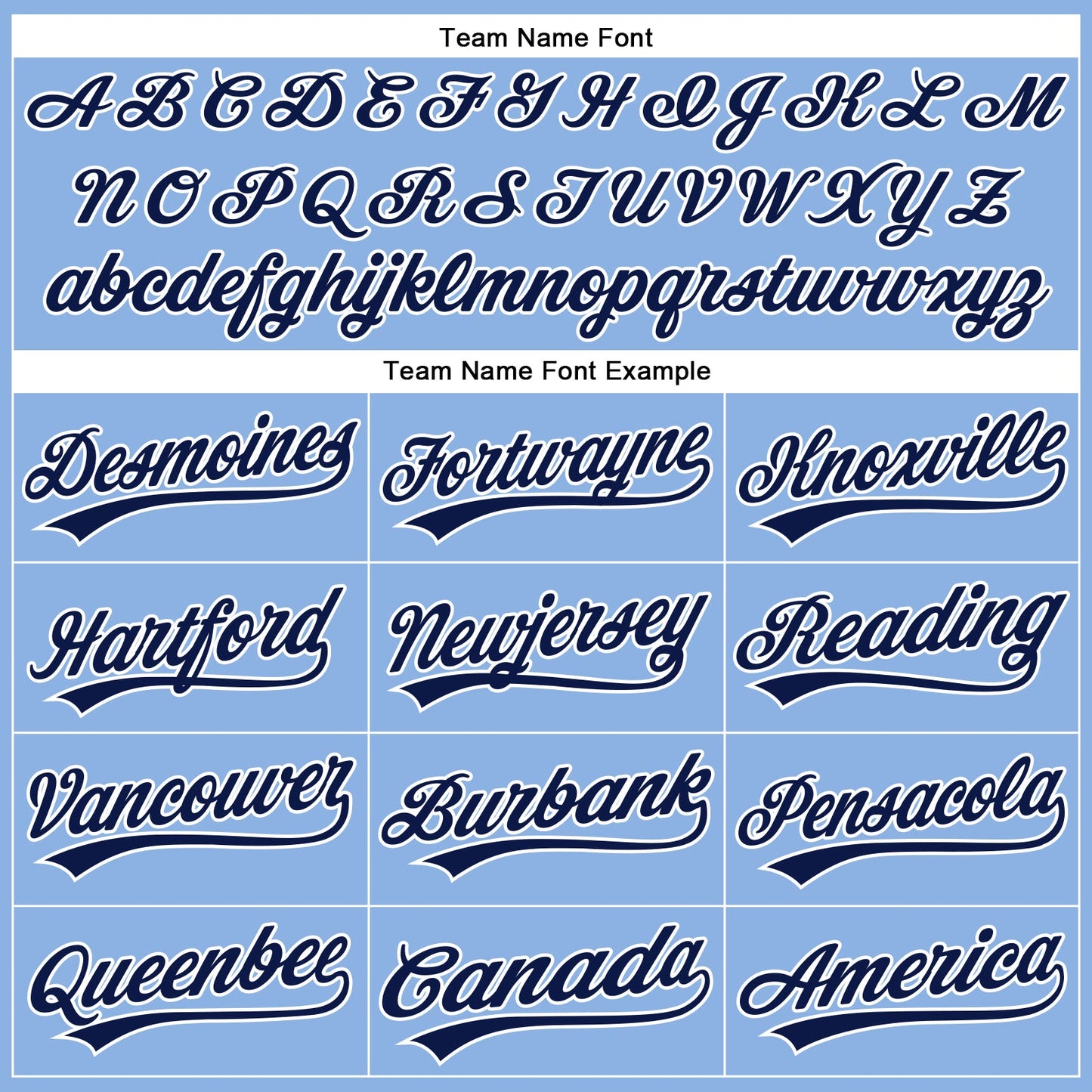 Custom Light Blue White Pinstripe Navy Authentic Baseball Jersey view 4