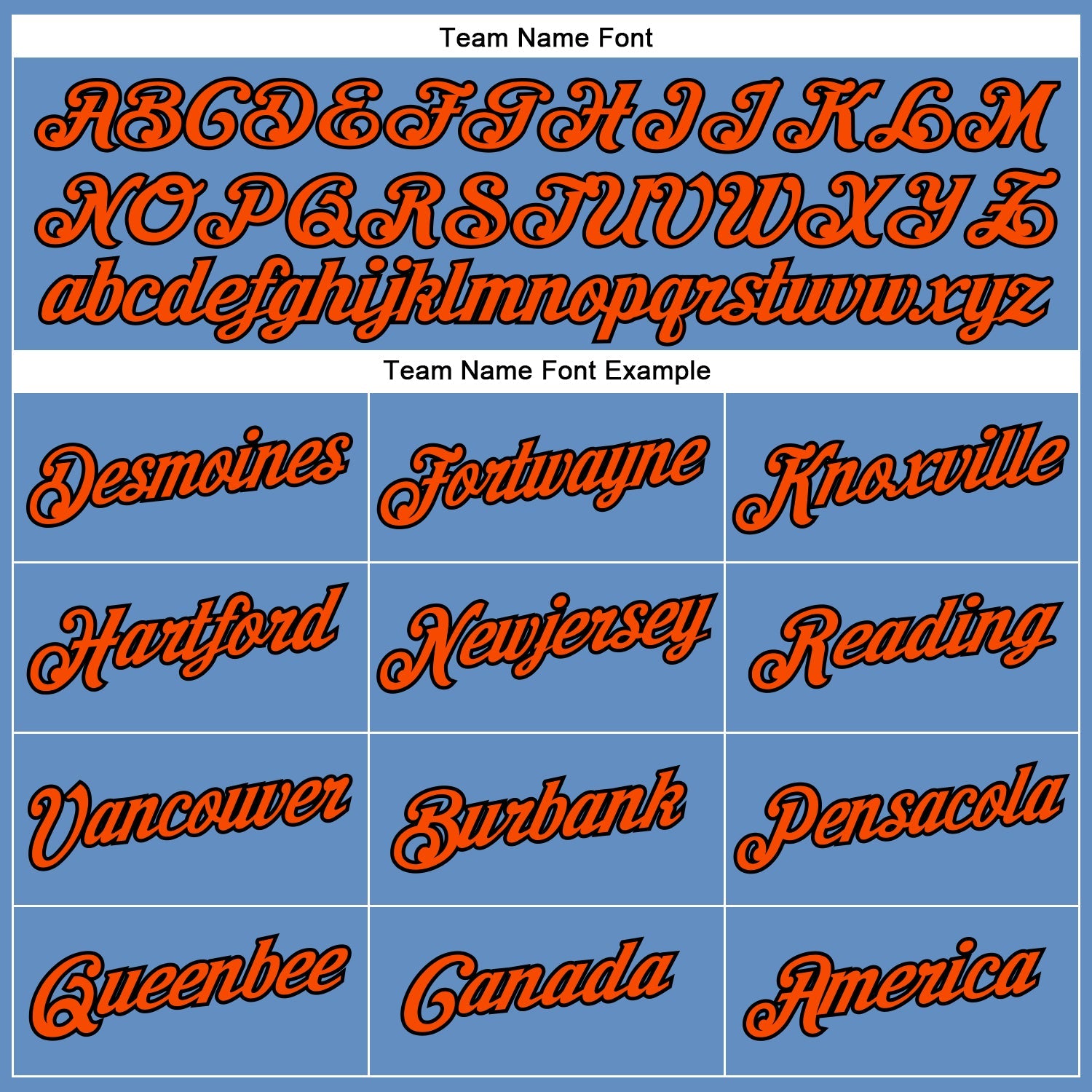 Custom Light Blue Orange-Black Performance T-Shirt view 3