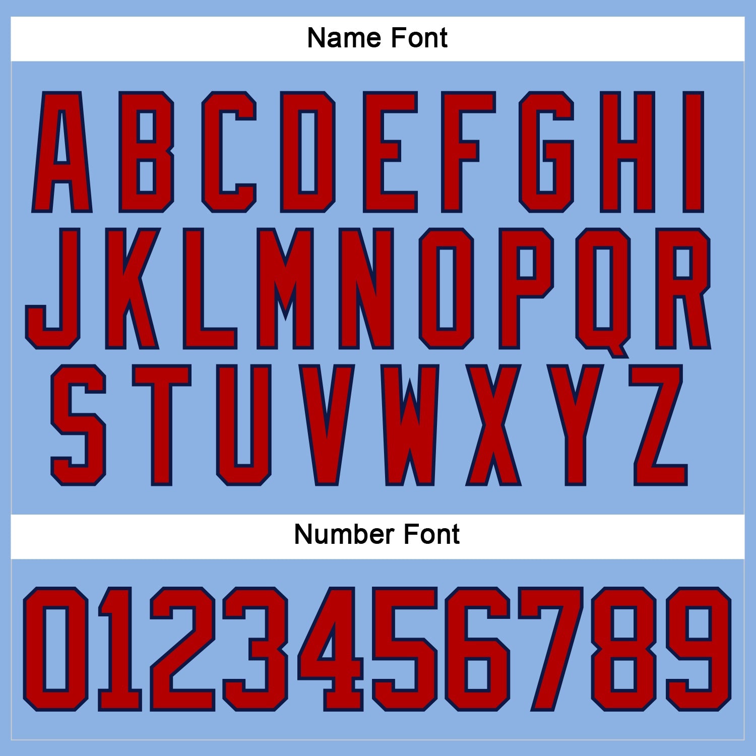 Custom Light Blue Red-Navy Hockey Lace Neck Jersey view 5