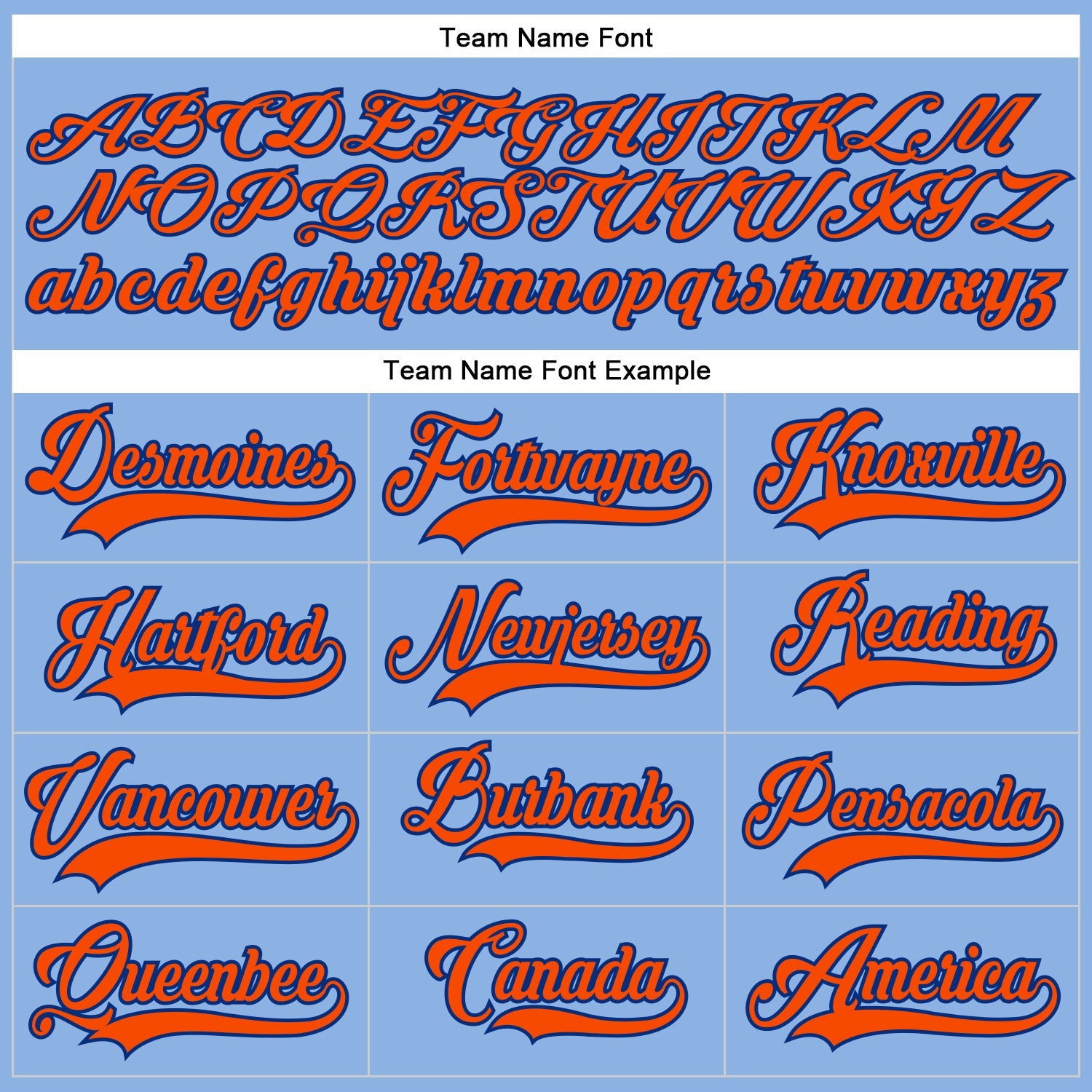 Custom Light Blue Orange-Royal Hockey Lace Neck Jersey view 4