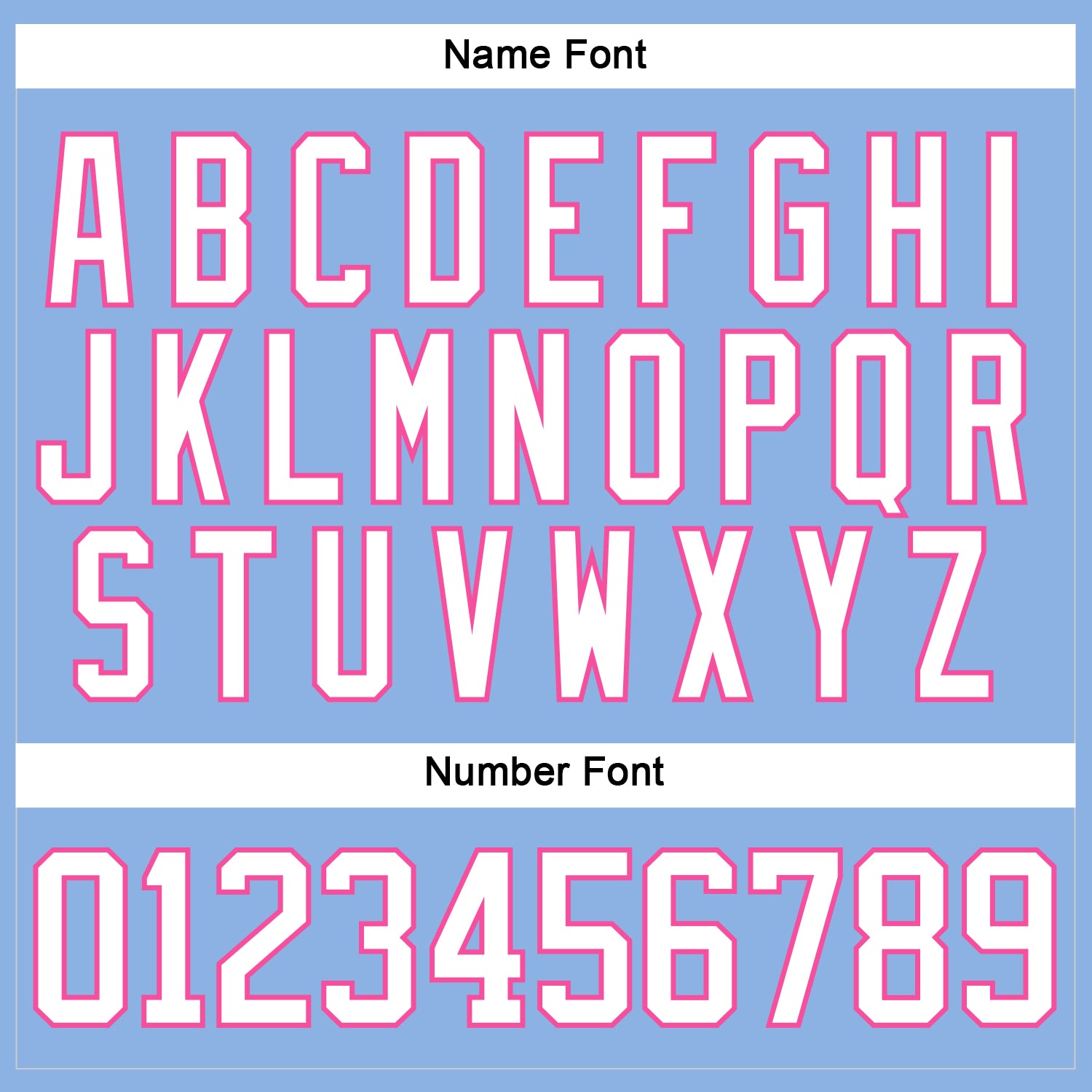 Custom Light Blue White-Pink Hockey Lace Neck Jersey view 5