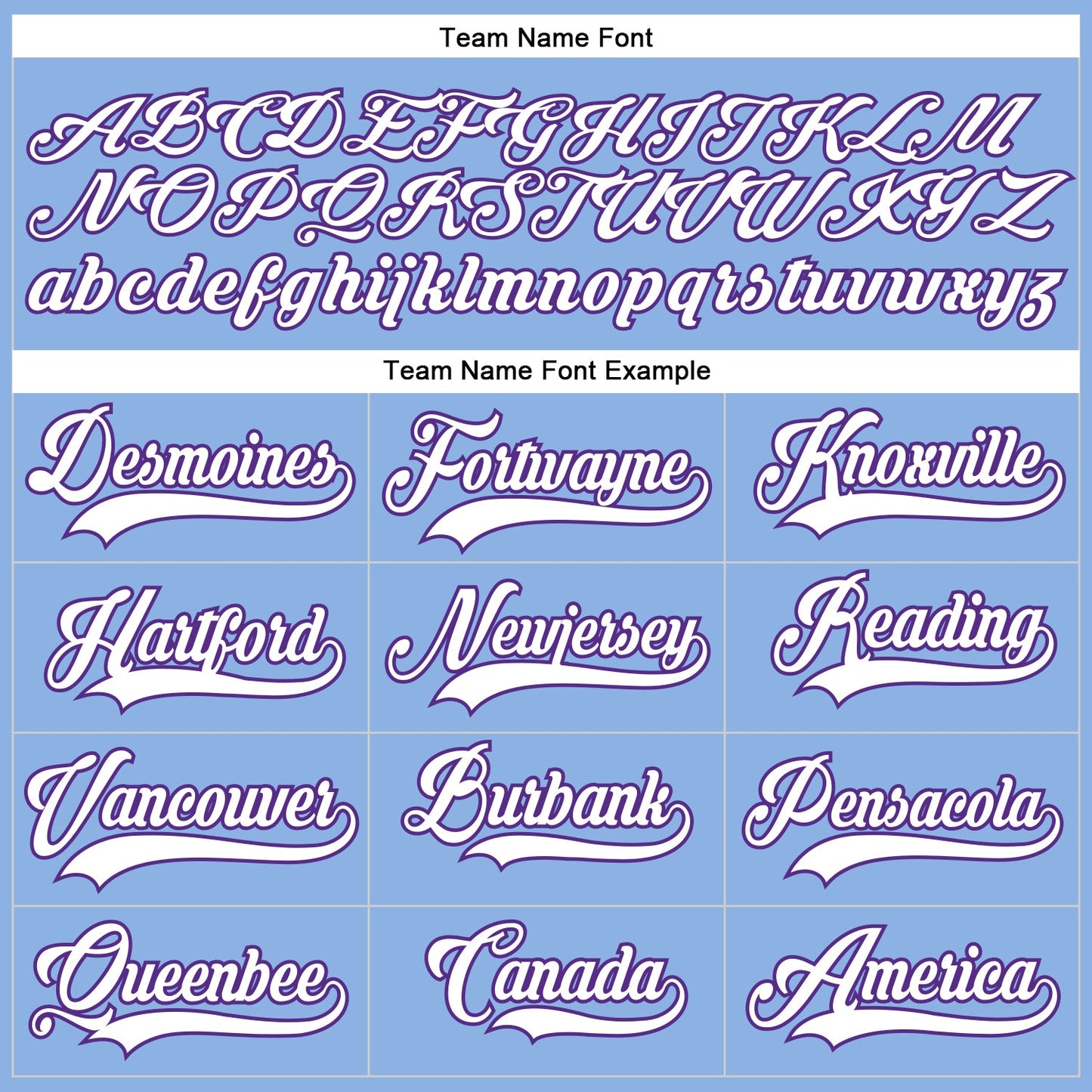 Custom Light Blue White-Purple Hockey Lace Neck Jersey view 4