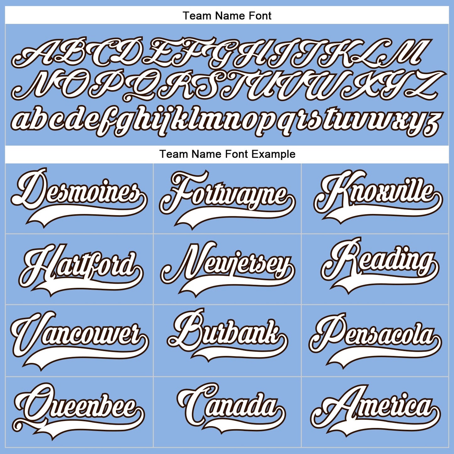 Custom Light Blue White-Brown Hockey Lace Neck Jersey view 4