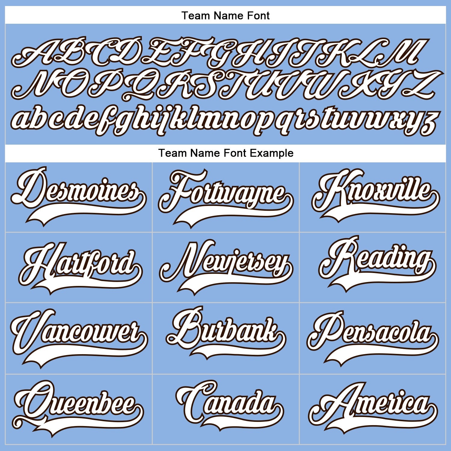Custom Light Blue White-Brown Hockey Lace Neck Jersey view 4
