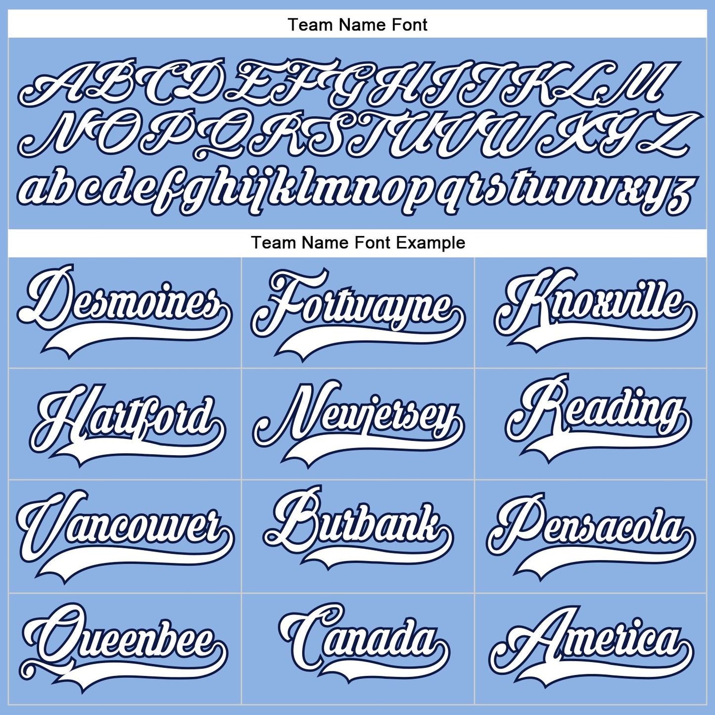 Custom Light Blue White-Navy Hockey Lace Neck Jersey view 4