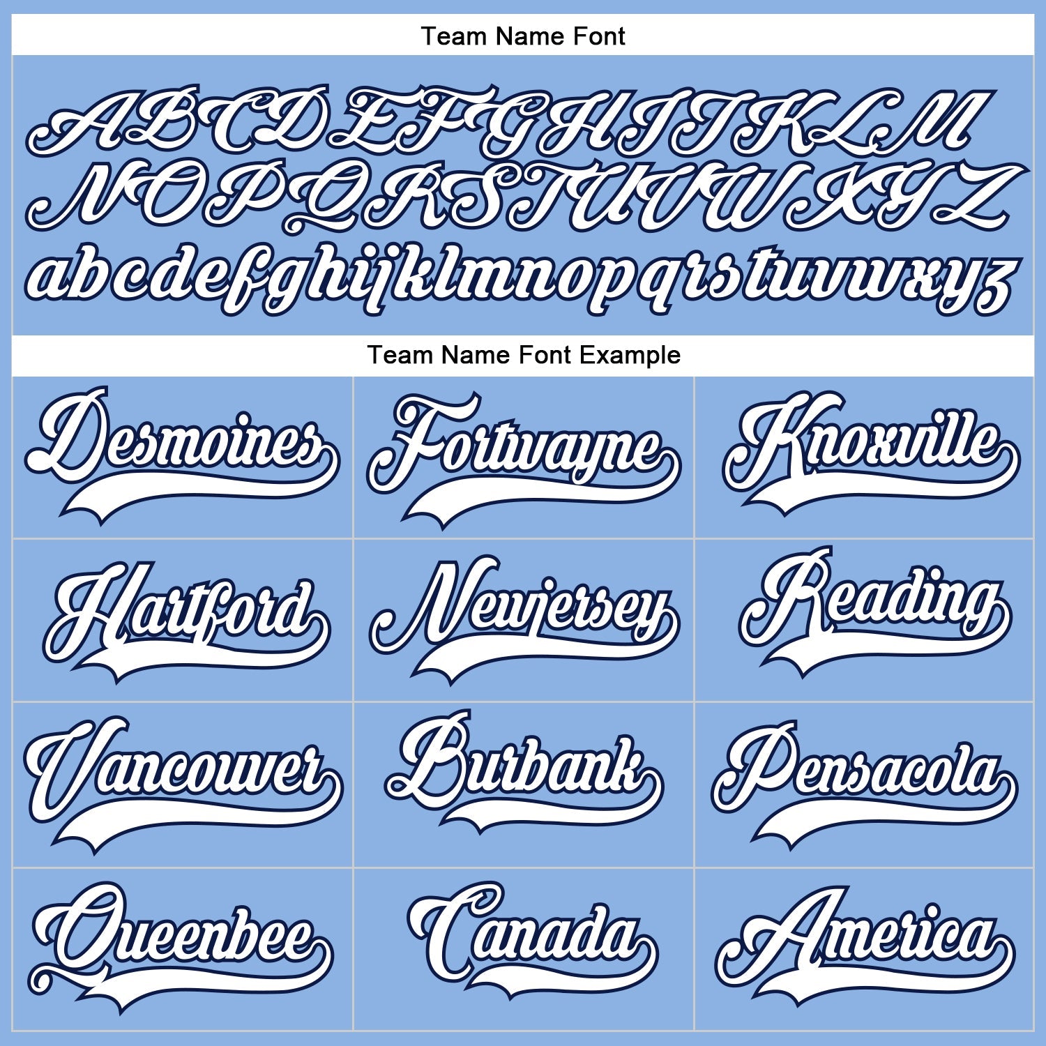 Custom Light Blue White-Navy Hockey Lace Neck Jersey view 4