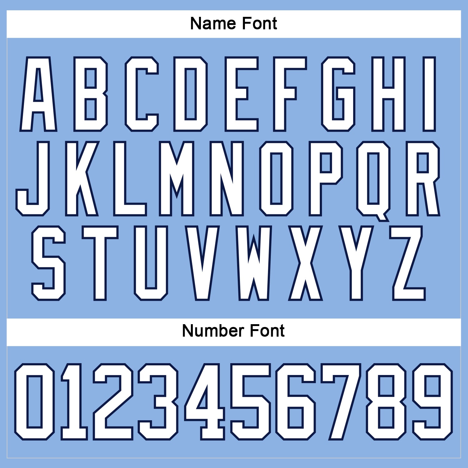 Custom Light Blue White-Navy Hockey Lace Neck Jersey view 5