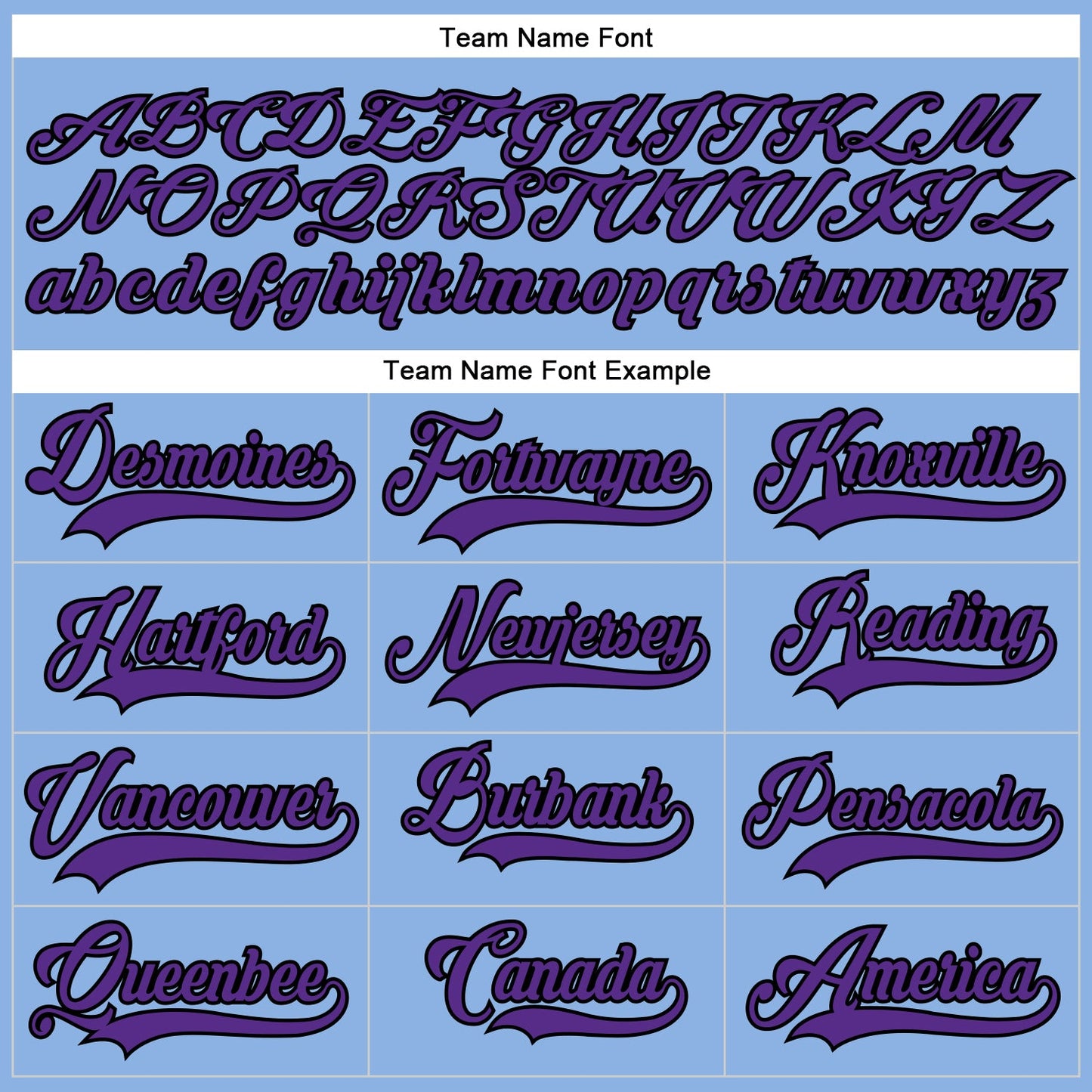 Custom Light Blue Purple-Black Hockey Lace Neck Jersey view 4