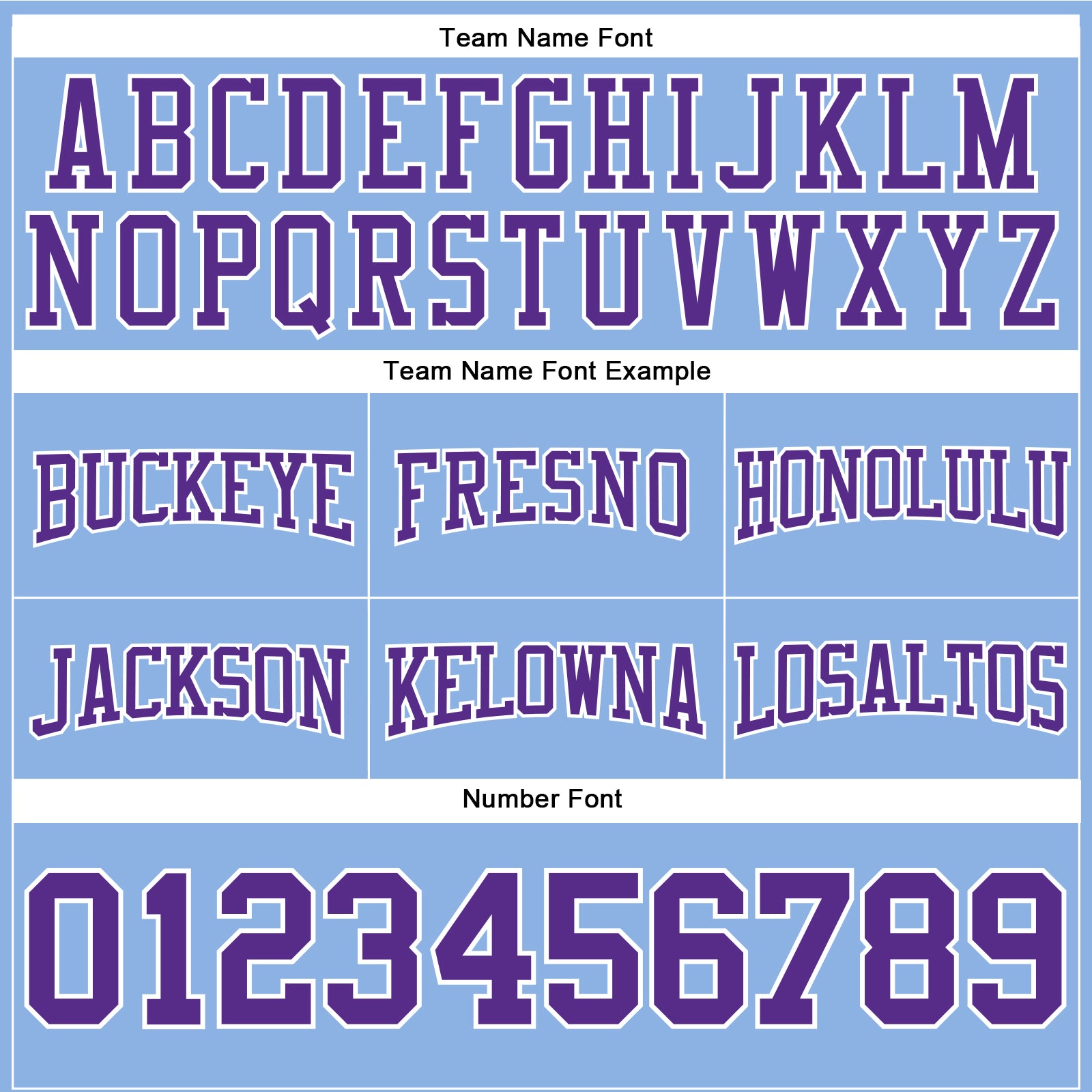 Custom Stitched Light Blue Purple-White Football Pullover Sweatshirt Hoodie view 3