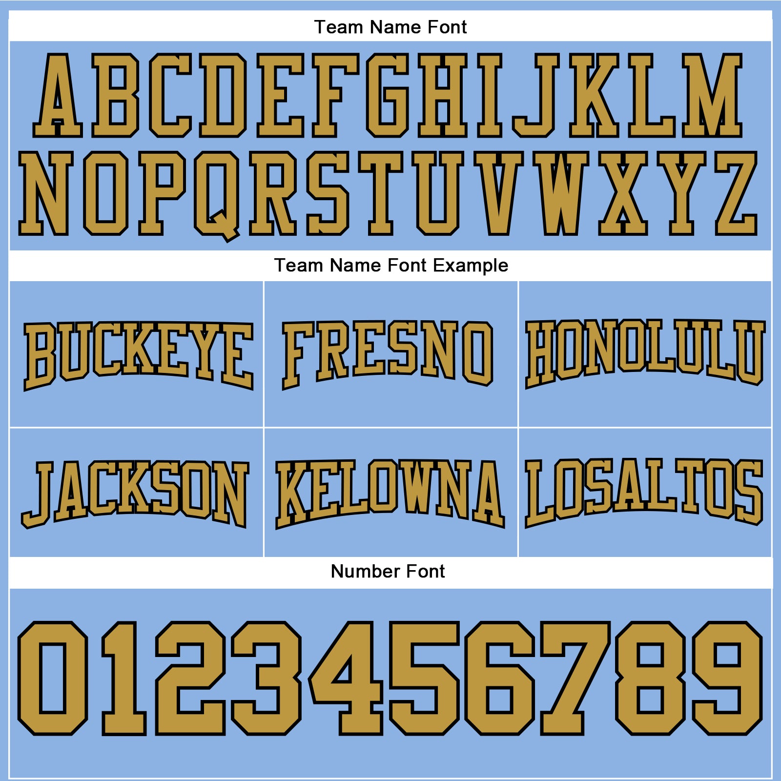 Custom Stitched Light Blue Old Gold-Black Football Pullover Sweatshirt Hoodie view 3