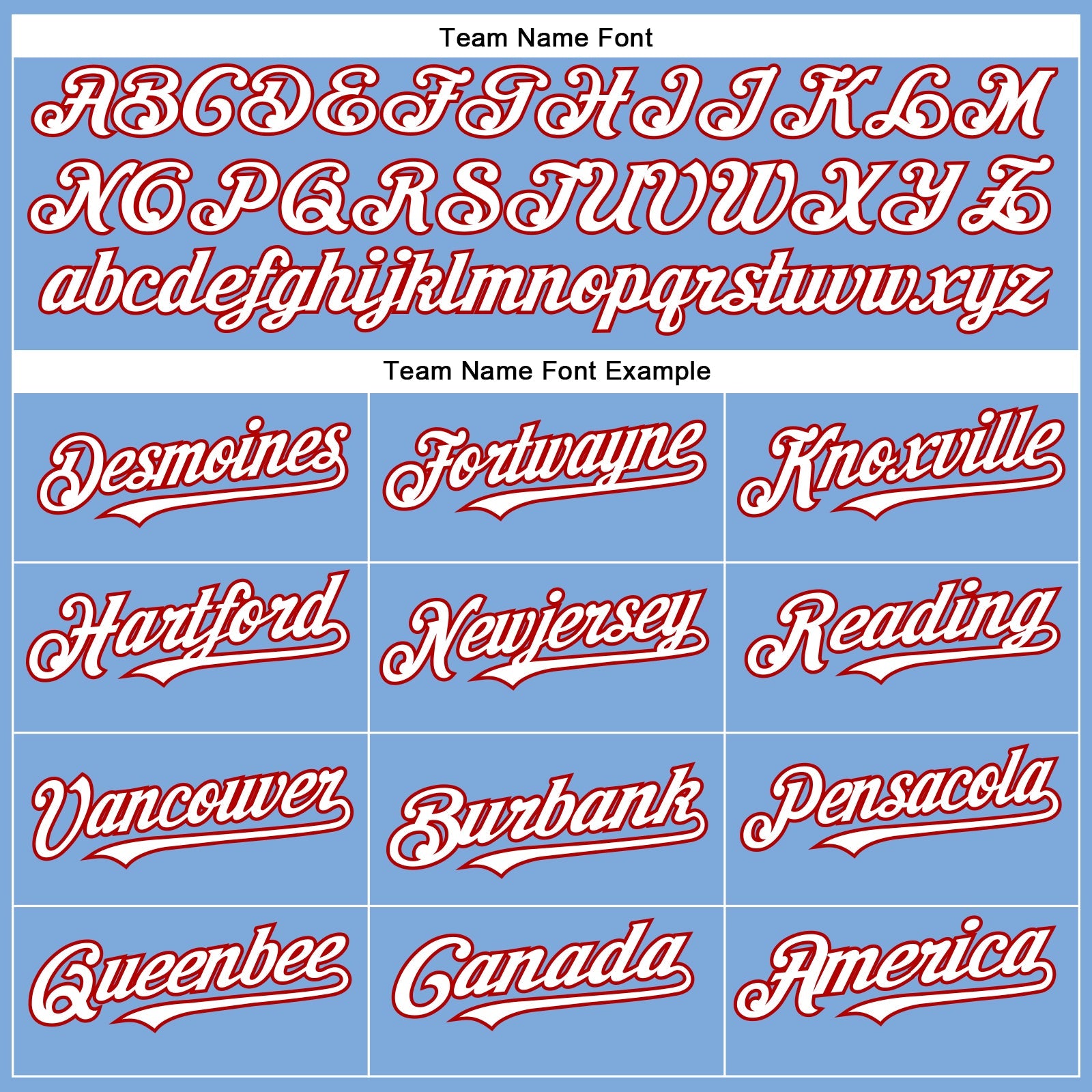 Custom Light Blue White-Red Authentic Baseball Jersey view 4