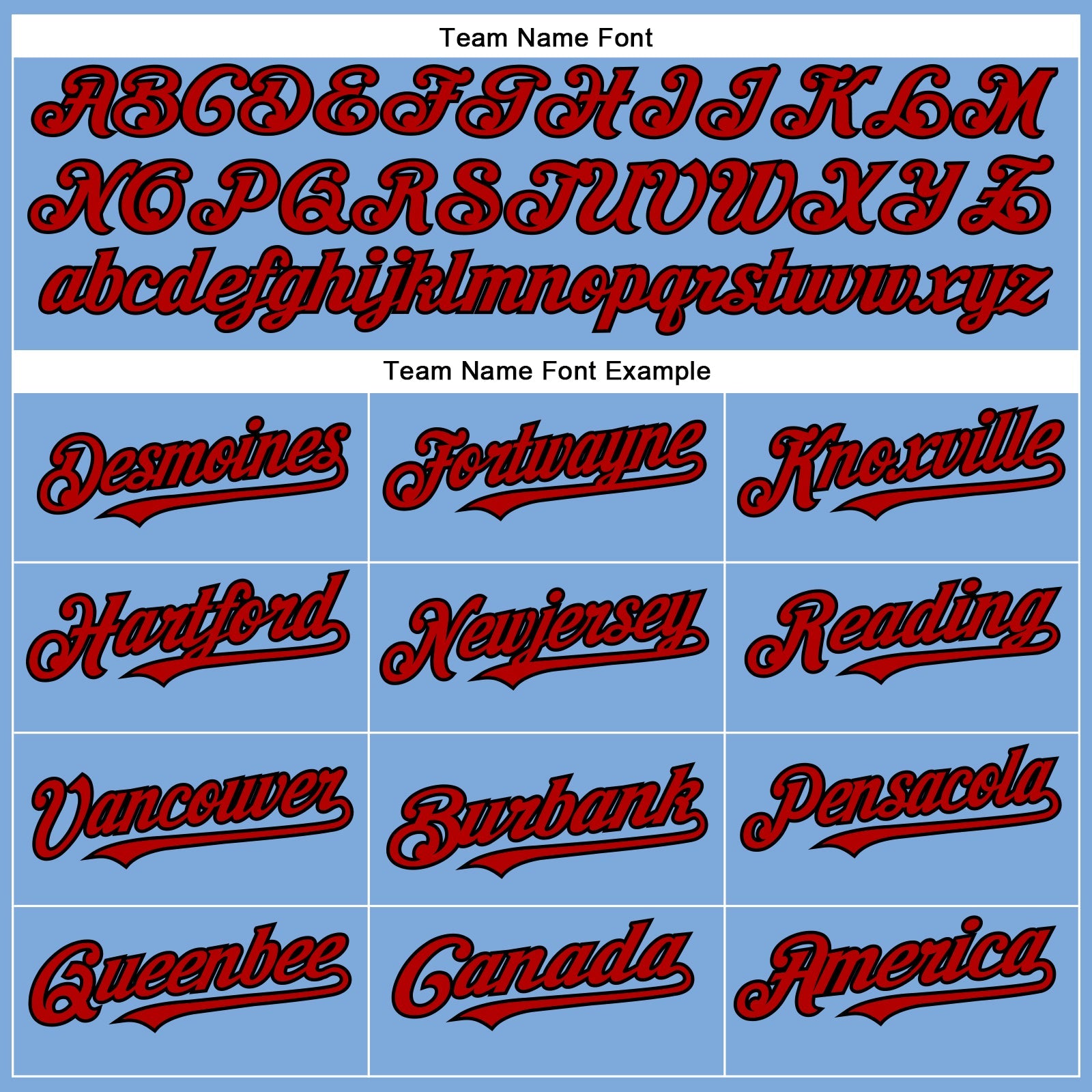 Custom Light Blue Red-Black Authentic Baseball Jersey view 4