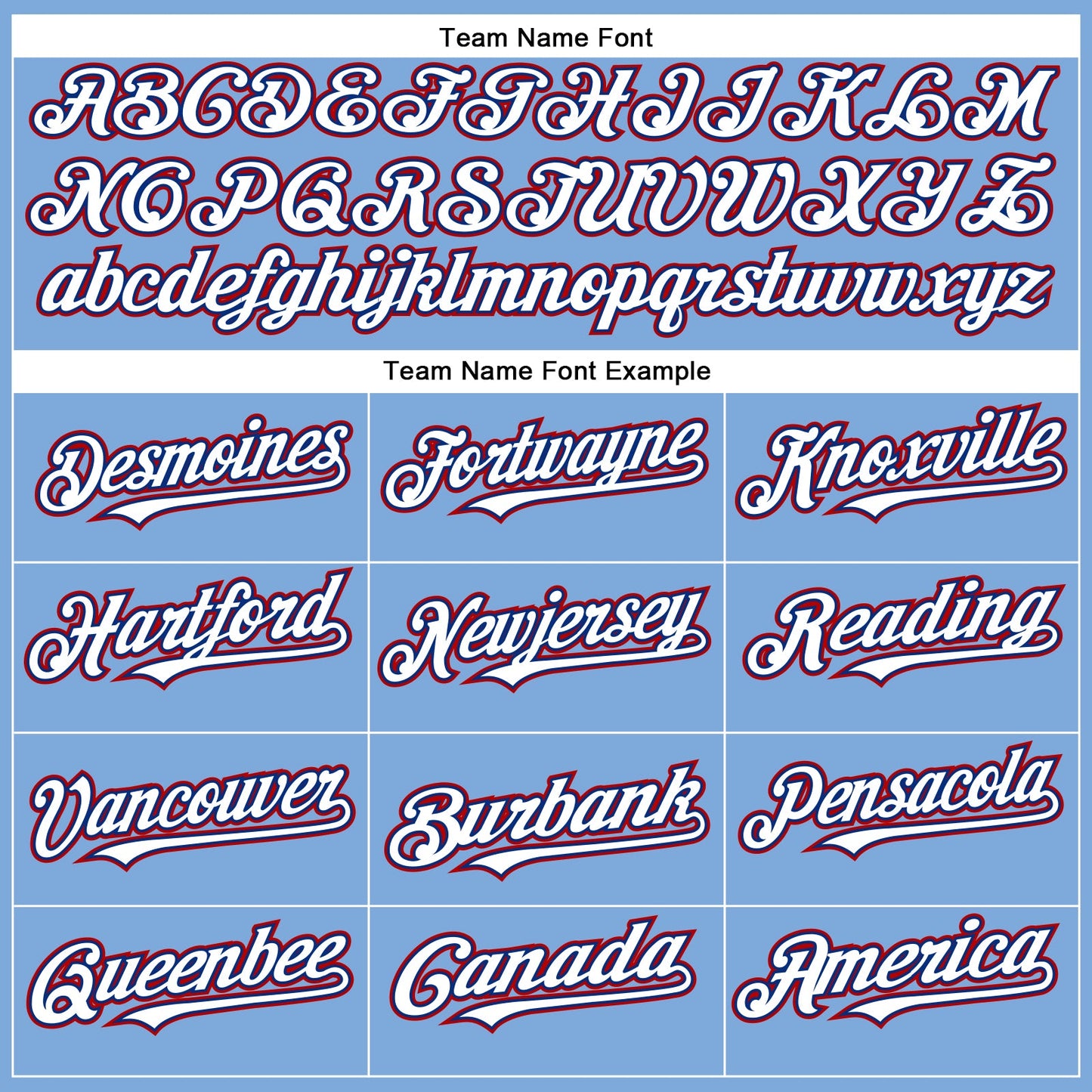 Custom Light Blue White Royal-Red Authentic Baseball Jersey view 4