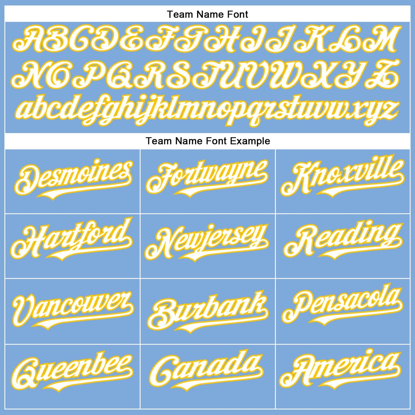 Custom Light Blue White-Yellow Authentic Baseball Jersey view 4