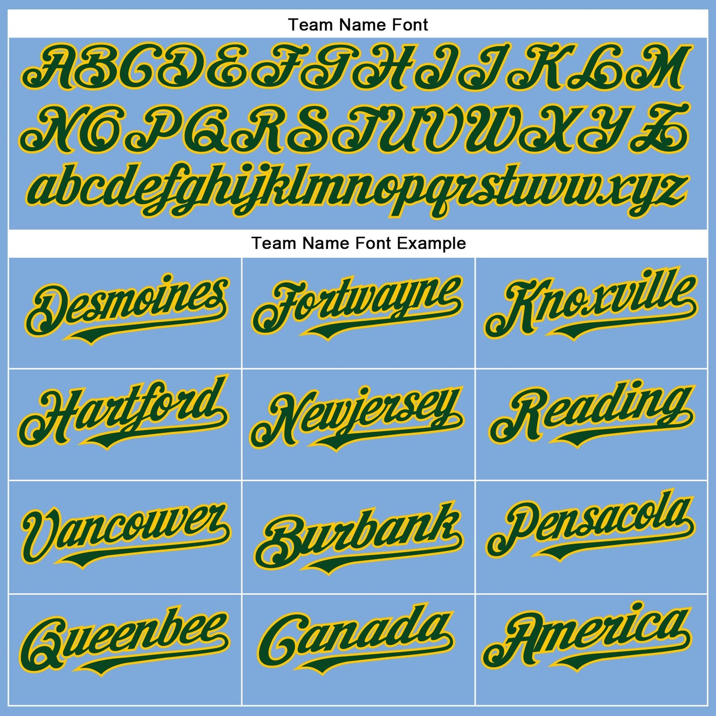 Custom Light Blue Green-Yellow Authentic Baseball Jersey view 4
