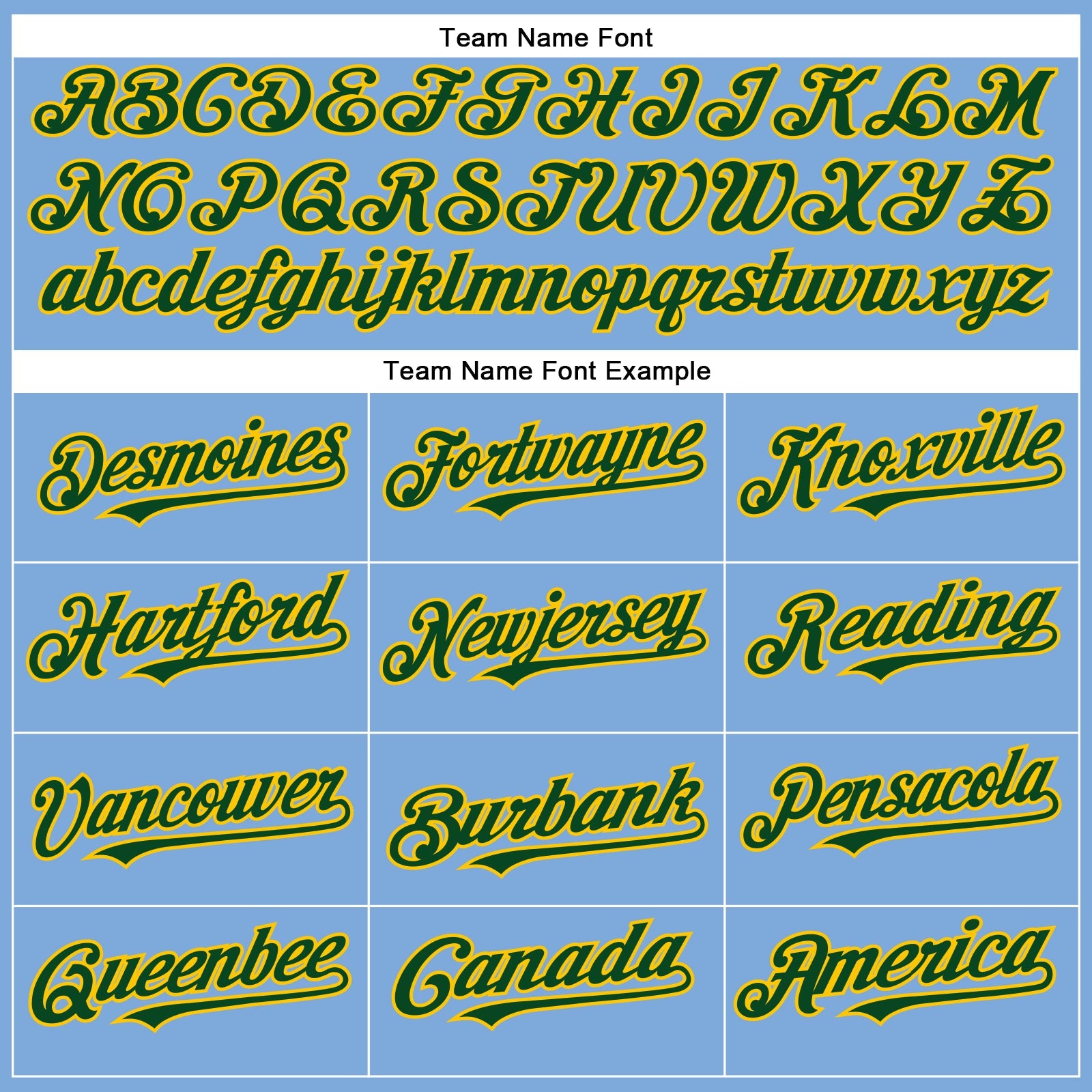 Custom Light Blue Green-Yellow Authentic Baseball Jersey view 4