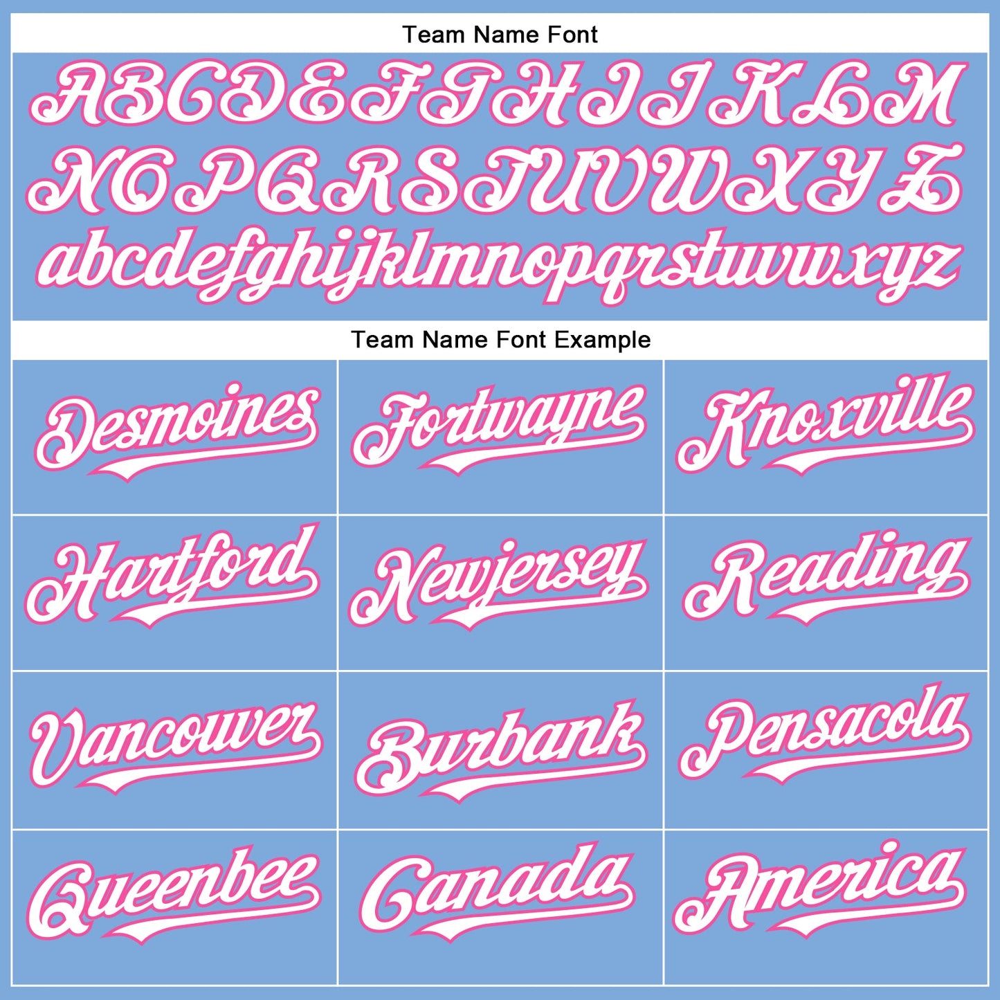 Custom Light Blue White-Pink Authentic Baseball Jersey view 4