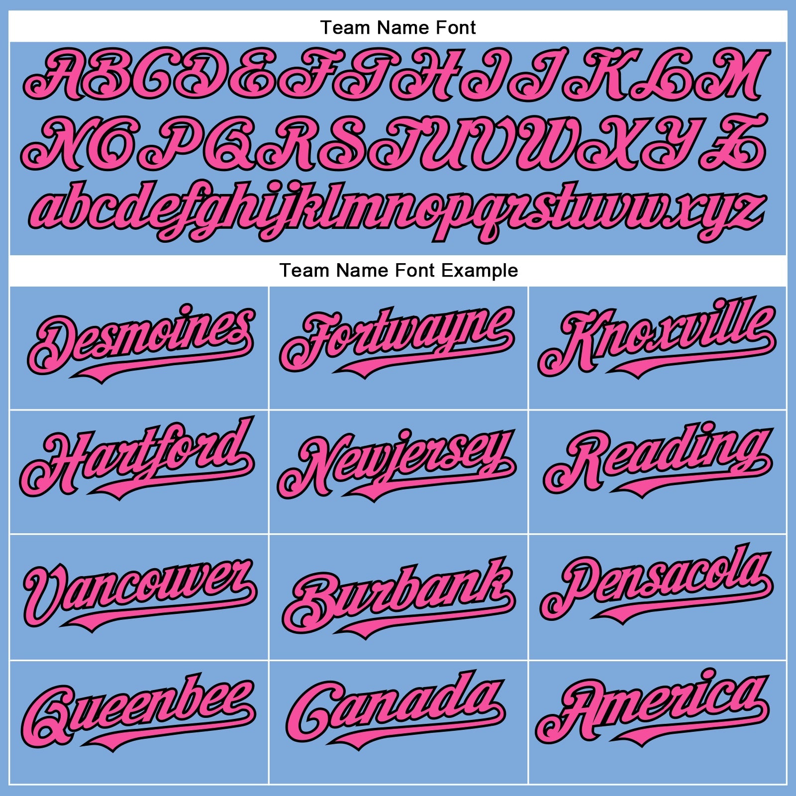 Custom Light Blue Pink-Black Authentic Baseball Jersey view 5