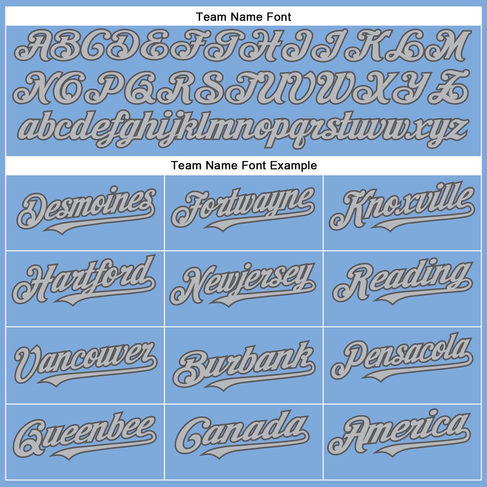 Custom Light Blue Gray-Steel Gray Authentic Baseball Jersey view 4