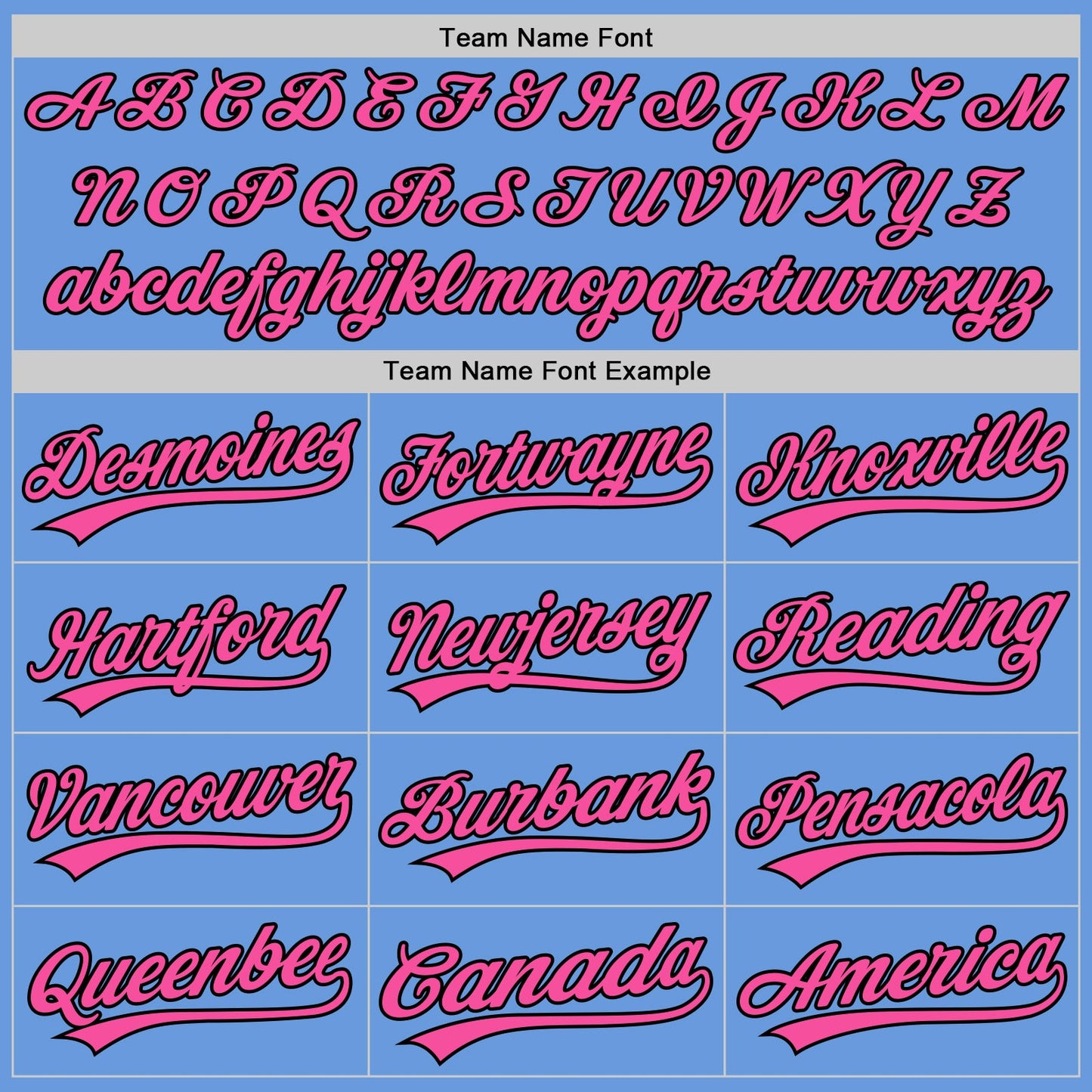 Custom Light Blue Pink-Black Authentic Throwback Baseball Jersey view 4