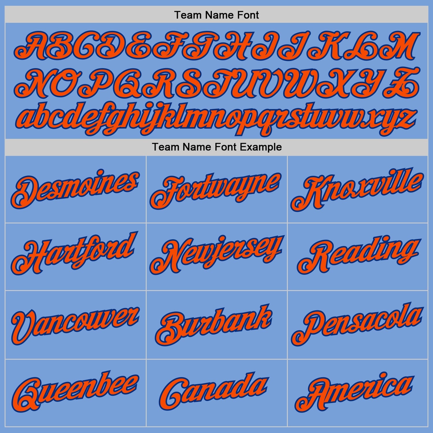 Custom Light Blue Orange-Royal Authentic Throwback Basketball Jersey view 5