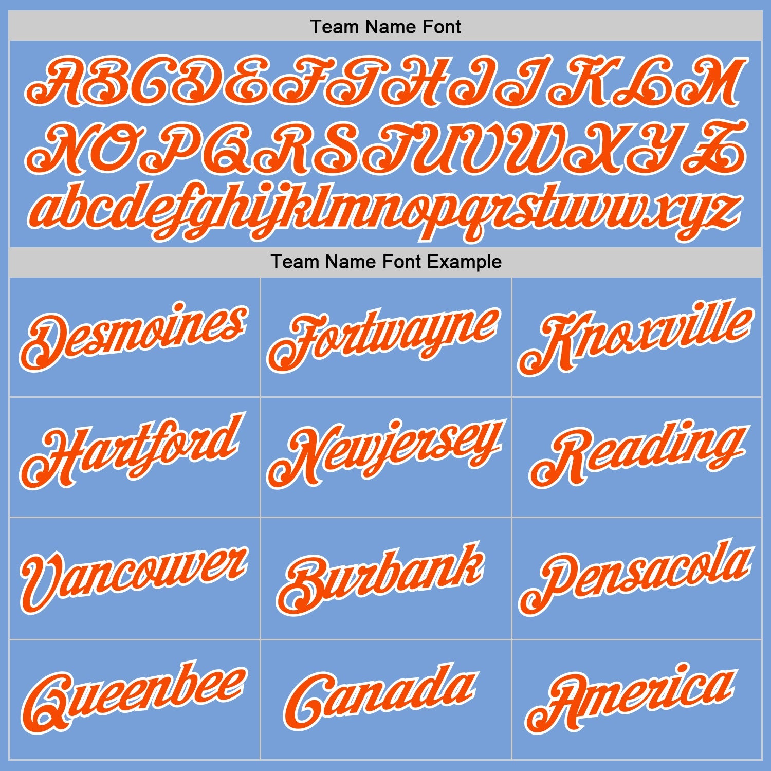 Custom Light Blue Orange-White Authentic Throwback Basketball Jersey view 5